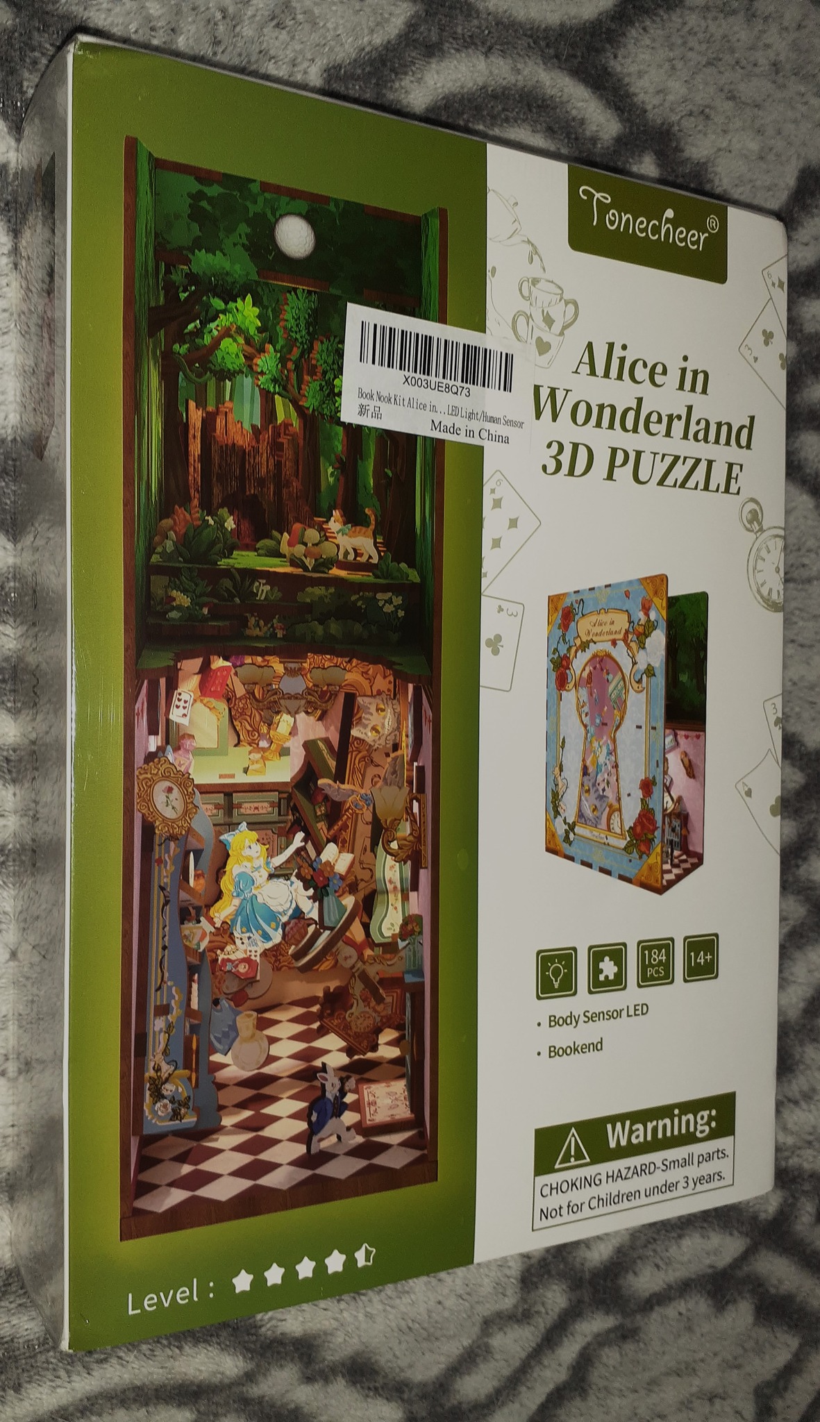 Pictured automated Alice by Jeff Noon, a sequel to Alice in Wonderland