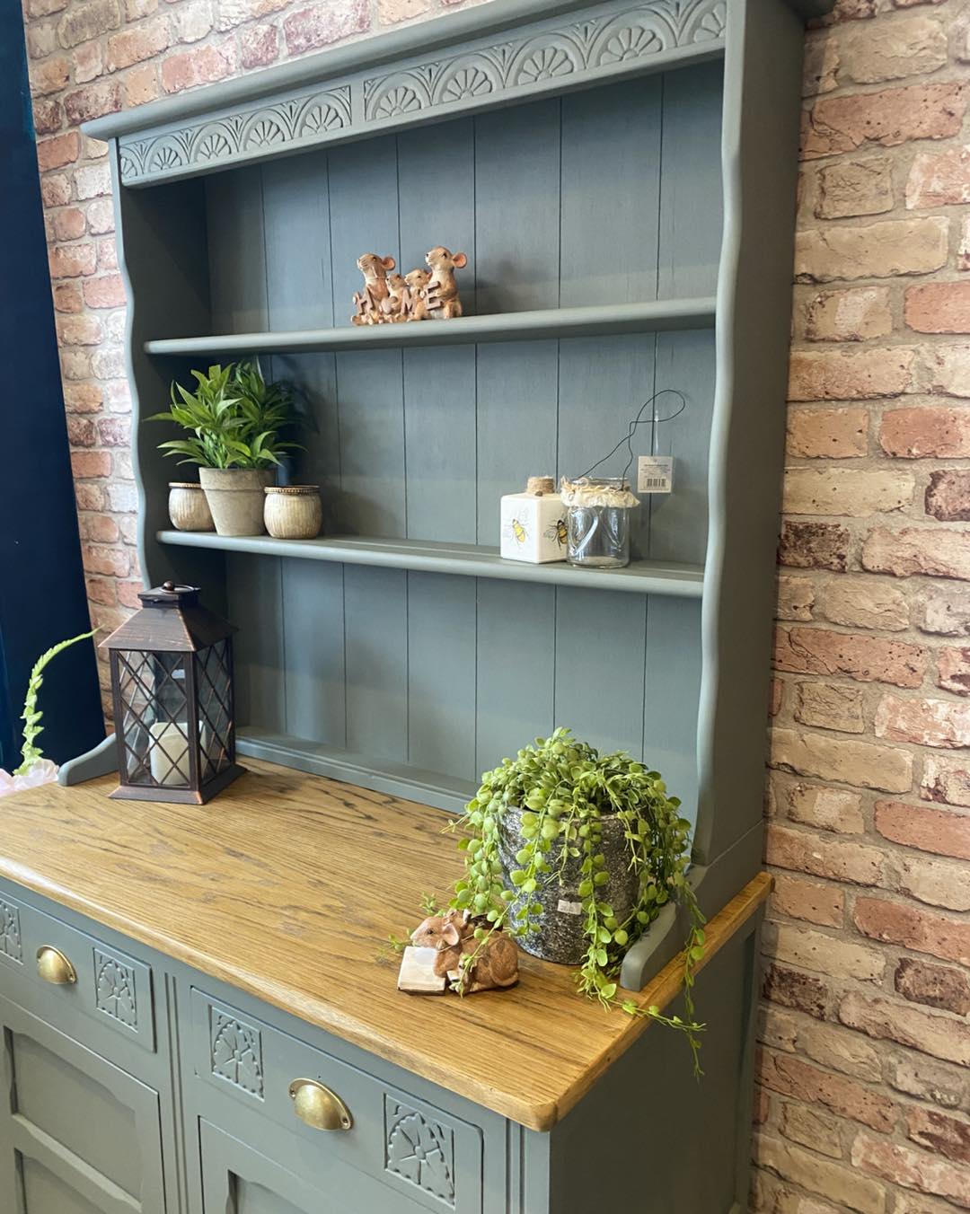 sage green welsh dresser Mixed for sale sage green dresser