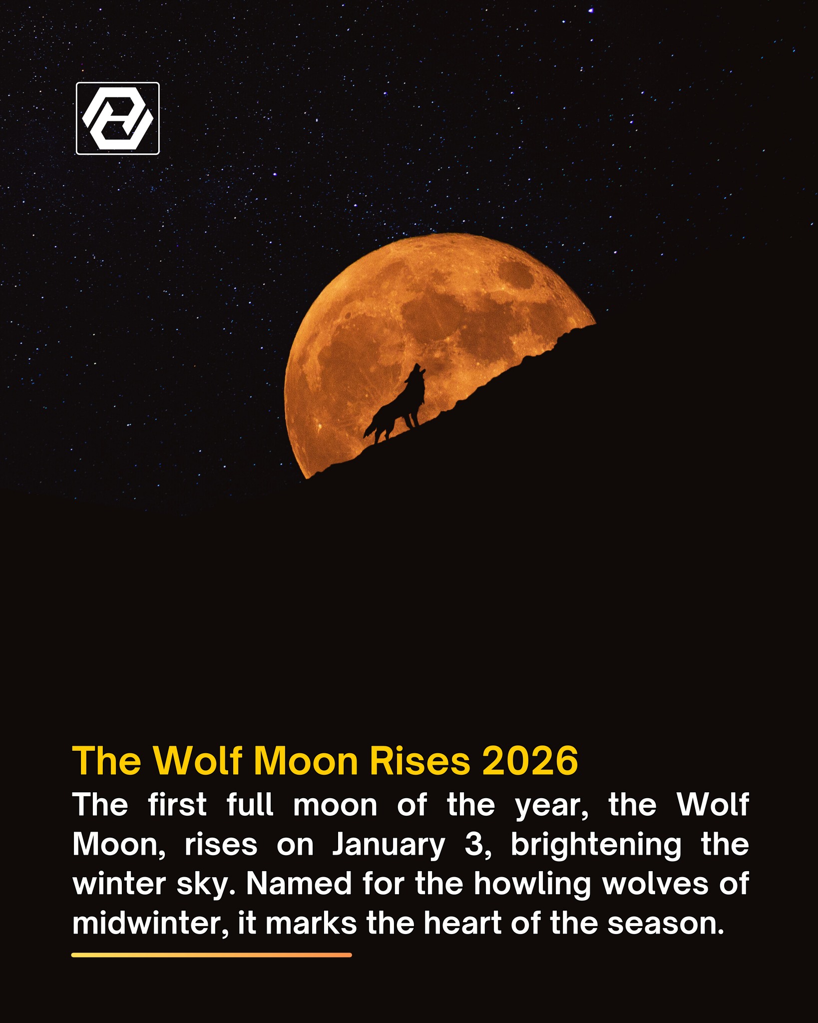 AyE - 🌕 January 3 | Full Wolf Moon 2026 🌌 ️ Mark your calendars! The ...