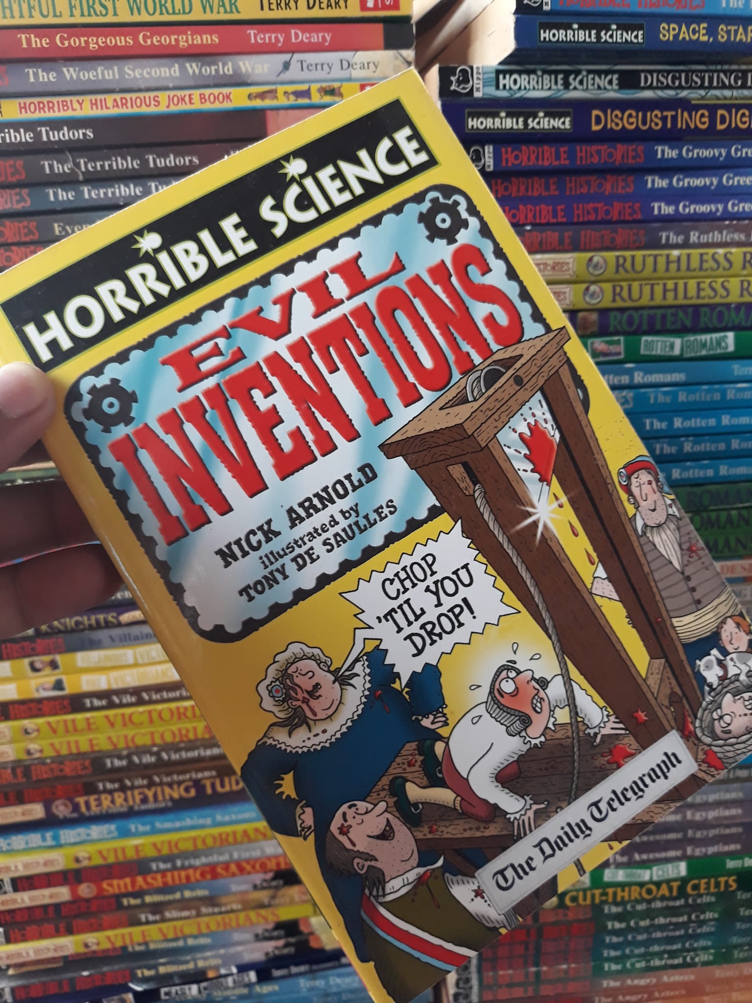 New Horrible Histories and Horrible Science books added