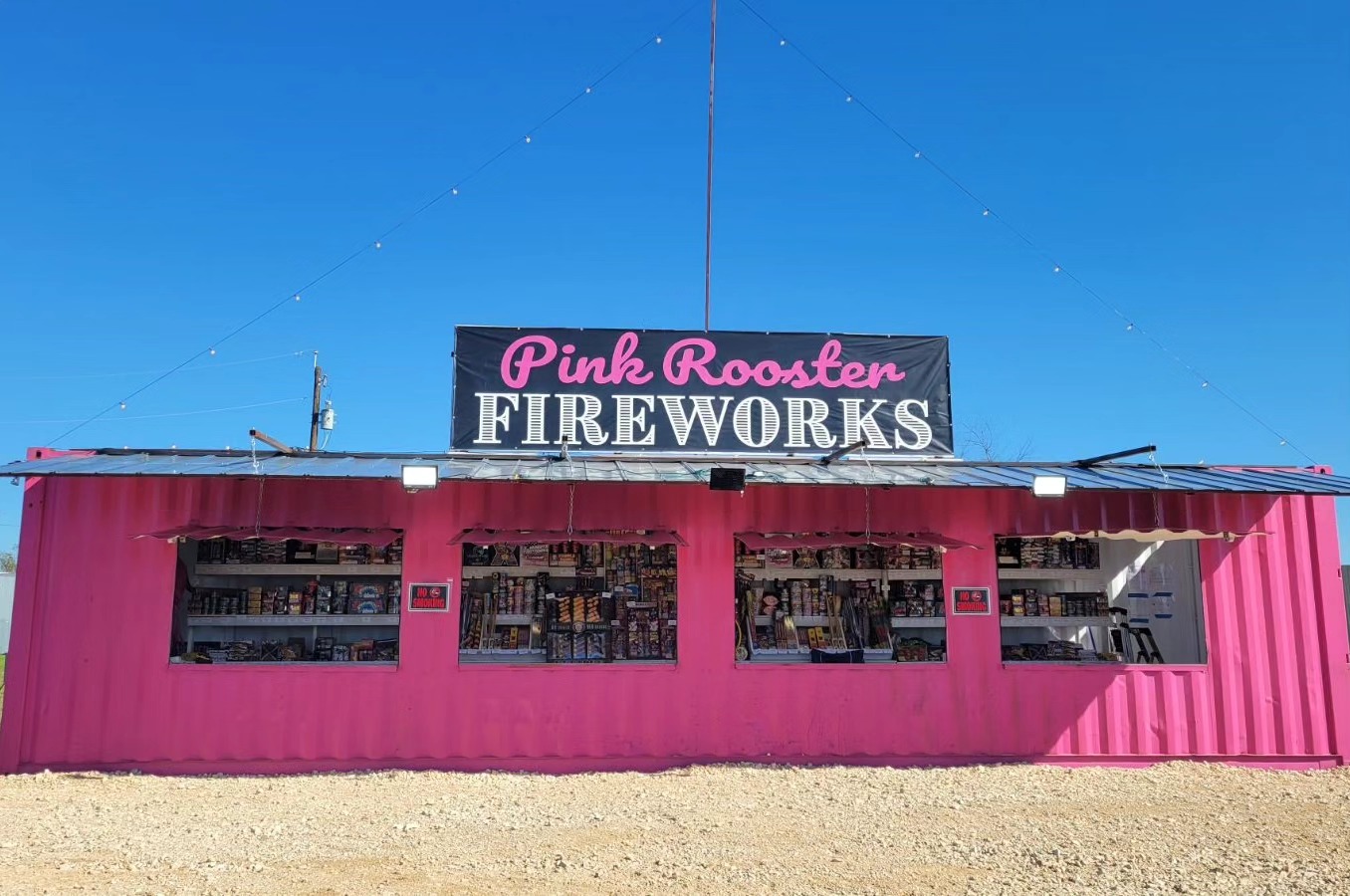 Pink Rooster Fireworks | Belton TX