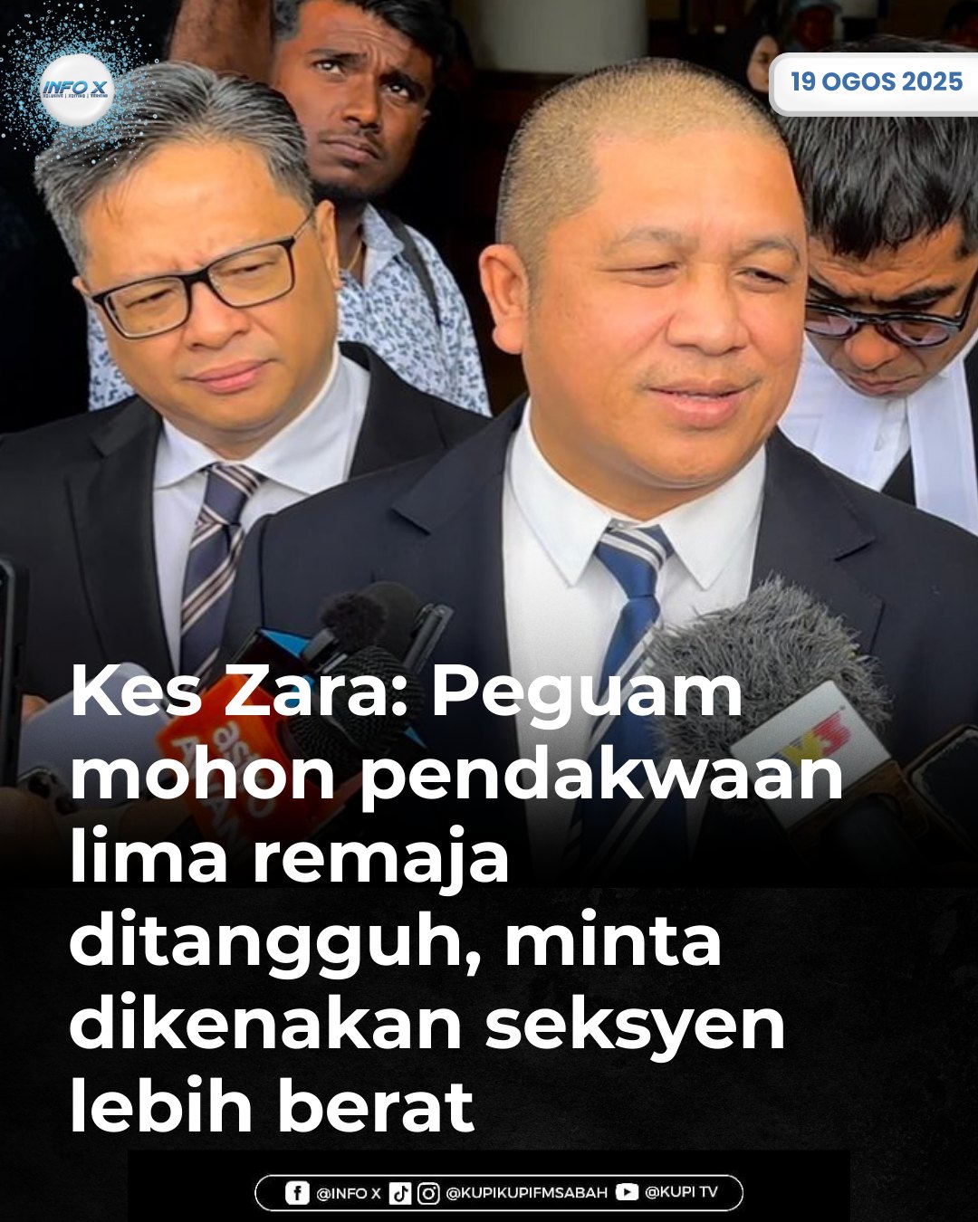 INFO X - Peguam mewakili keluarga Allahyarham Zara... | Facebook