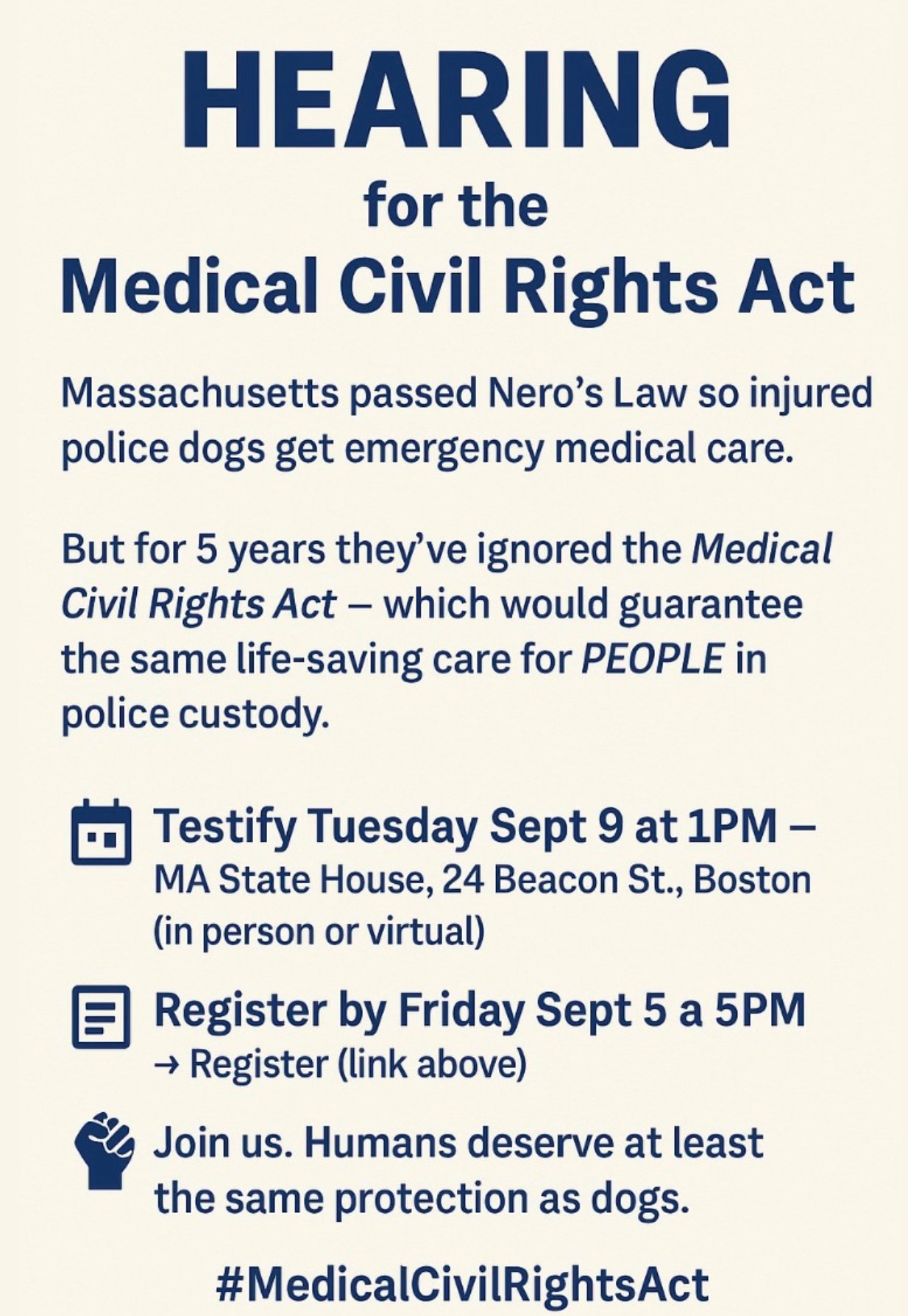 Hearing for the Medical Civil Rights Act