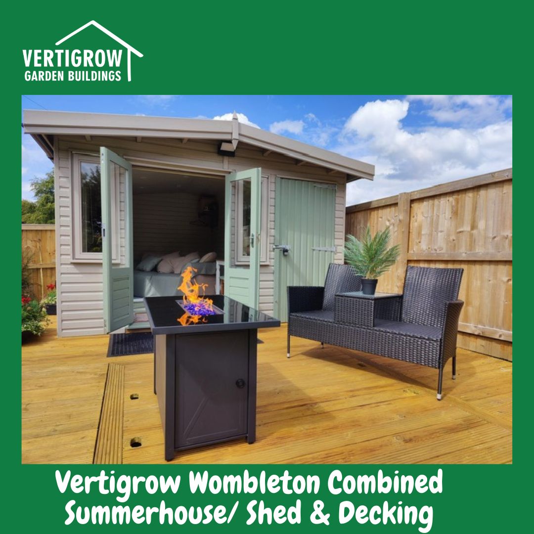 Vertigrow Garden Buildings - Vertigrow Wombleton Summerhouse Shed is a ...