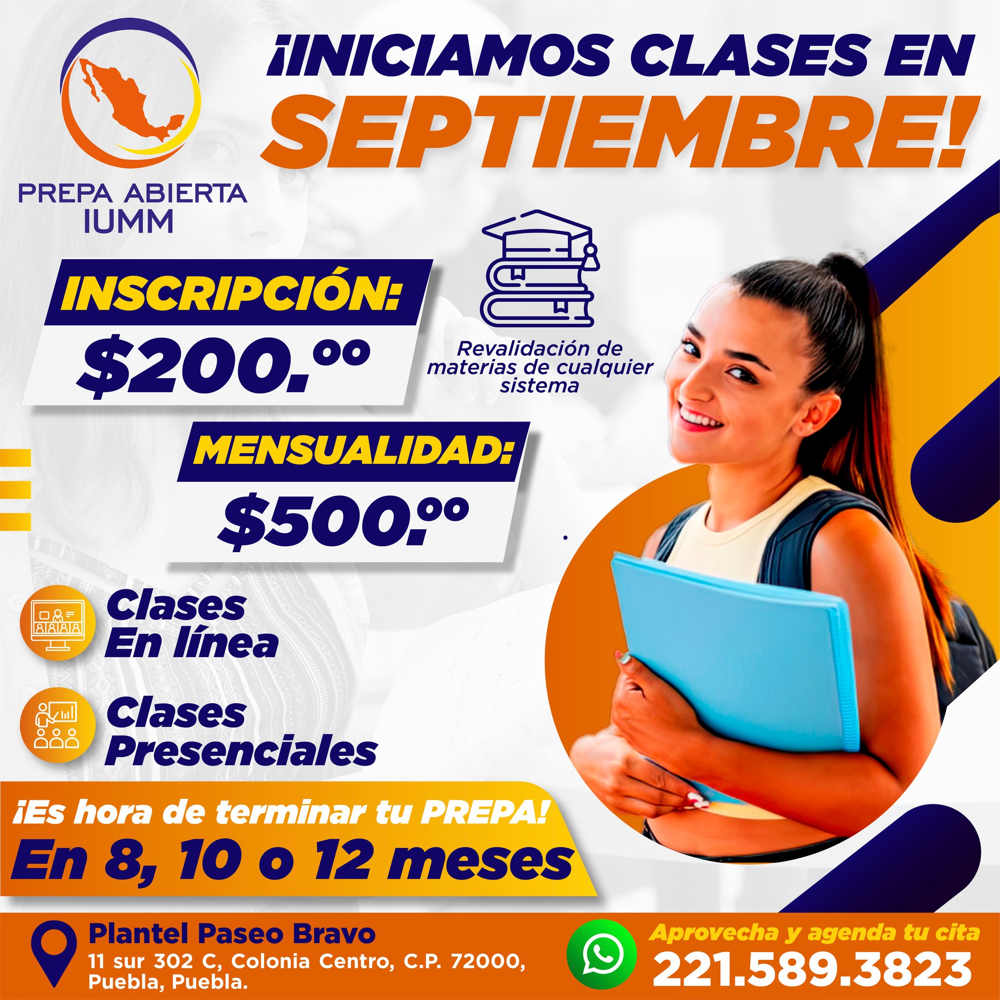 Prepa Abierta IUMM | Puebla