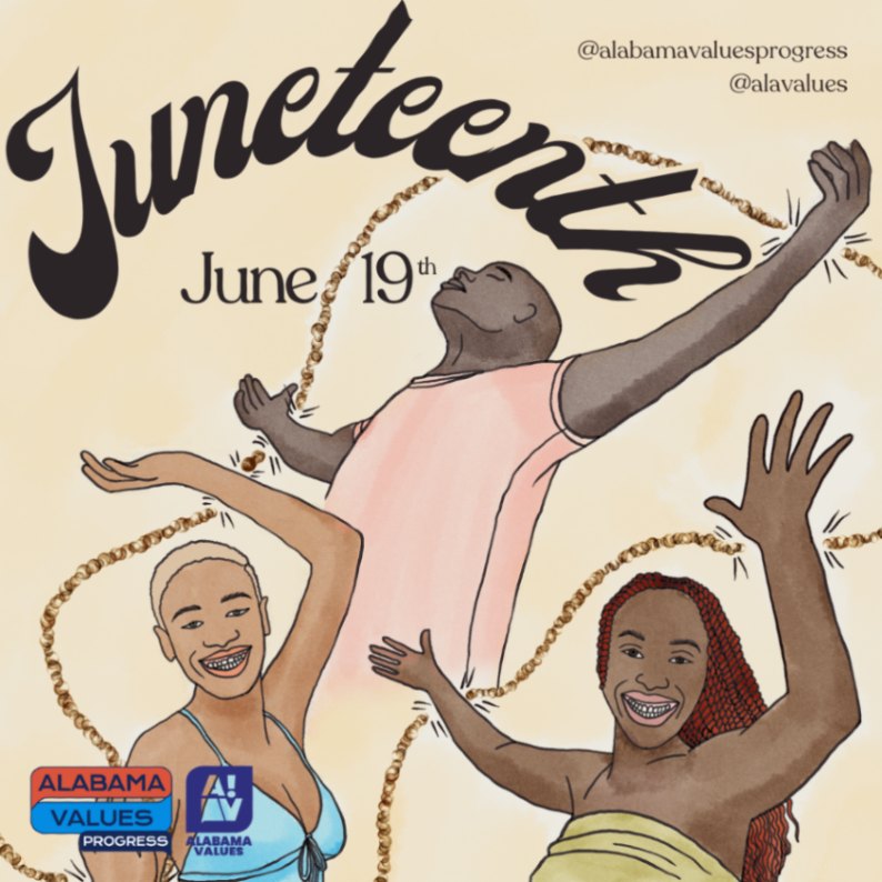 On June 19, 1865, more than two... - Alabama Values Progress | Facebook