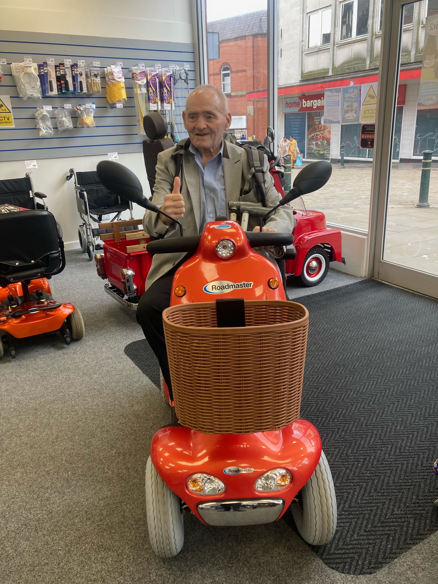🌟🎉 Meet our VIP customer, George!... - Eden Mobility Oldham