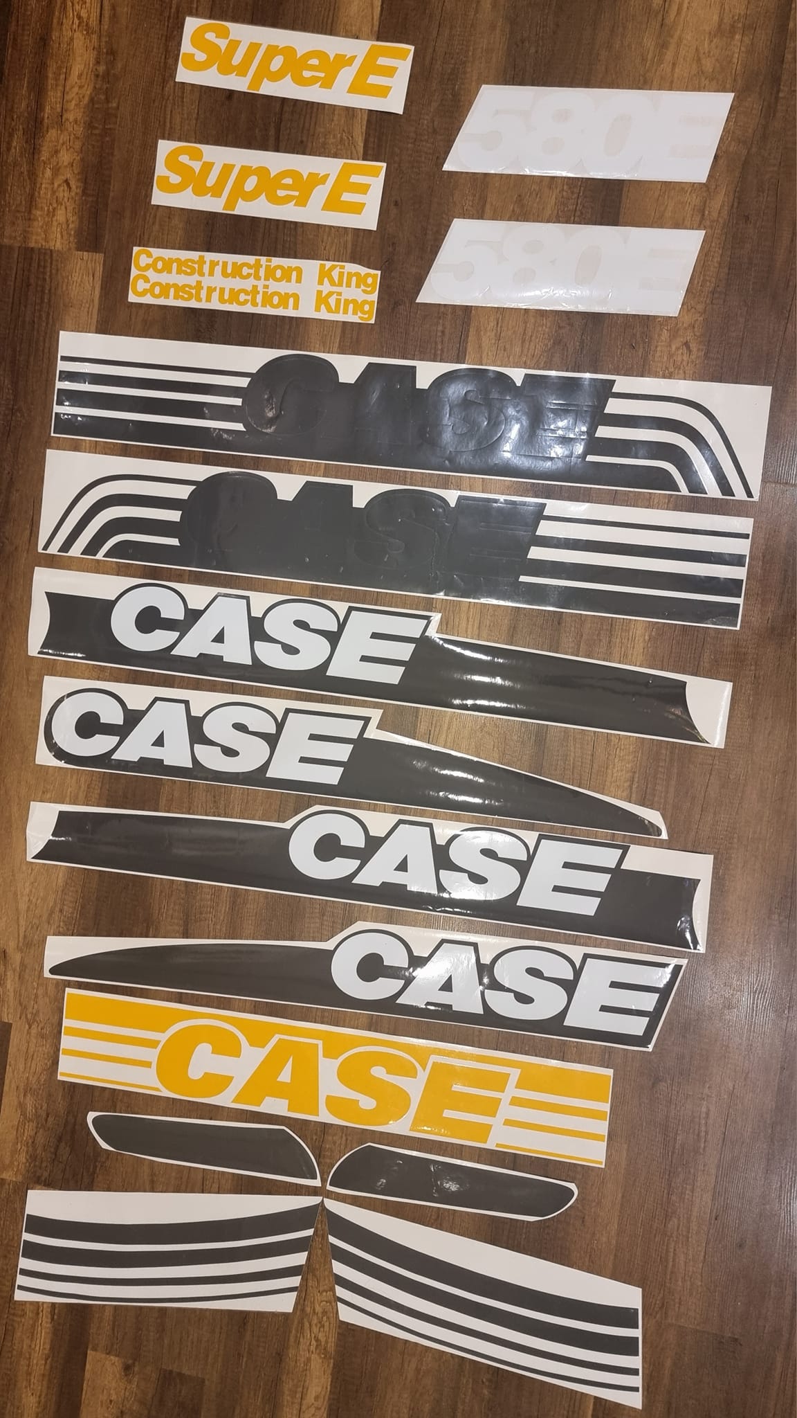 🚜 Brand new design sticker 🚜 Here’s an sample for CASE580 SUPER E ！ Pre ...