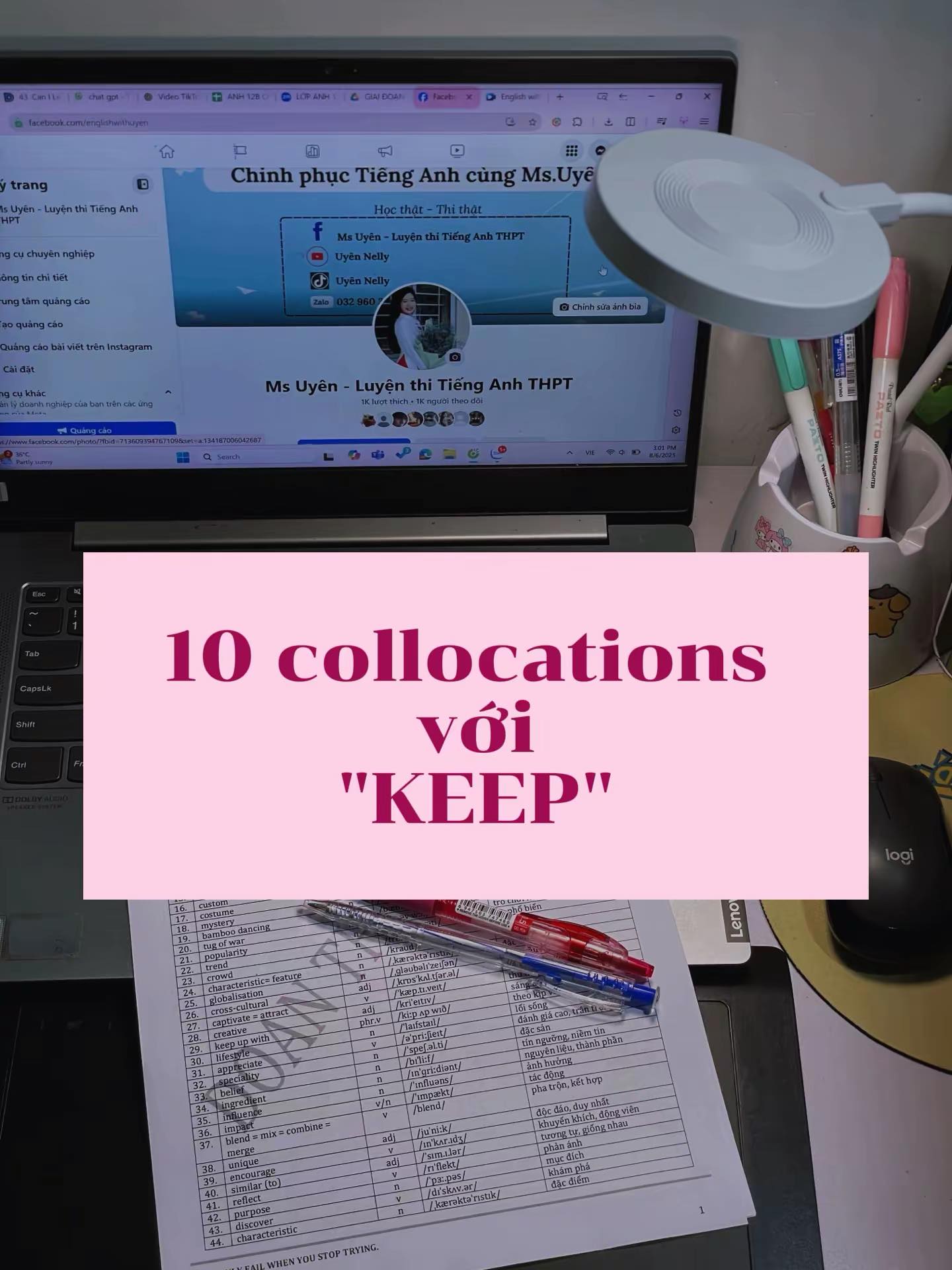 Ms - 10 COLLOCATIONS 