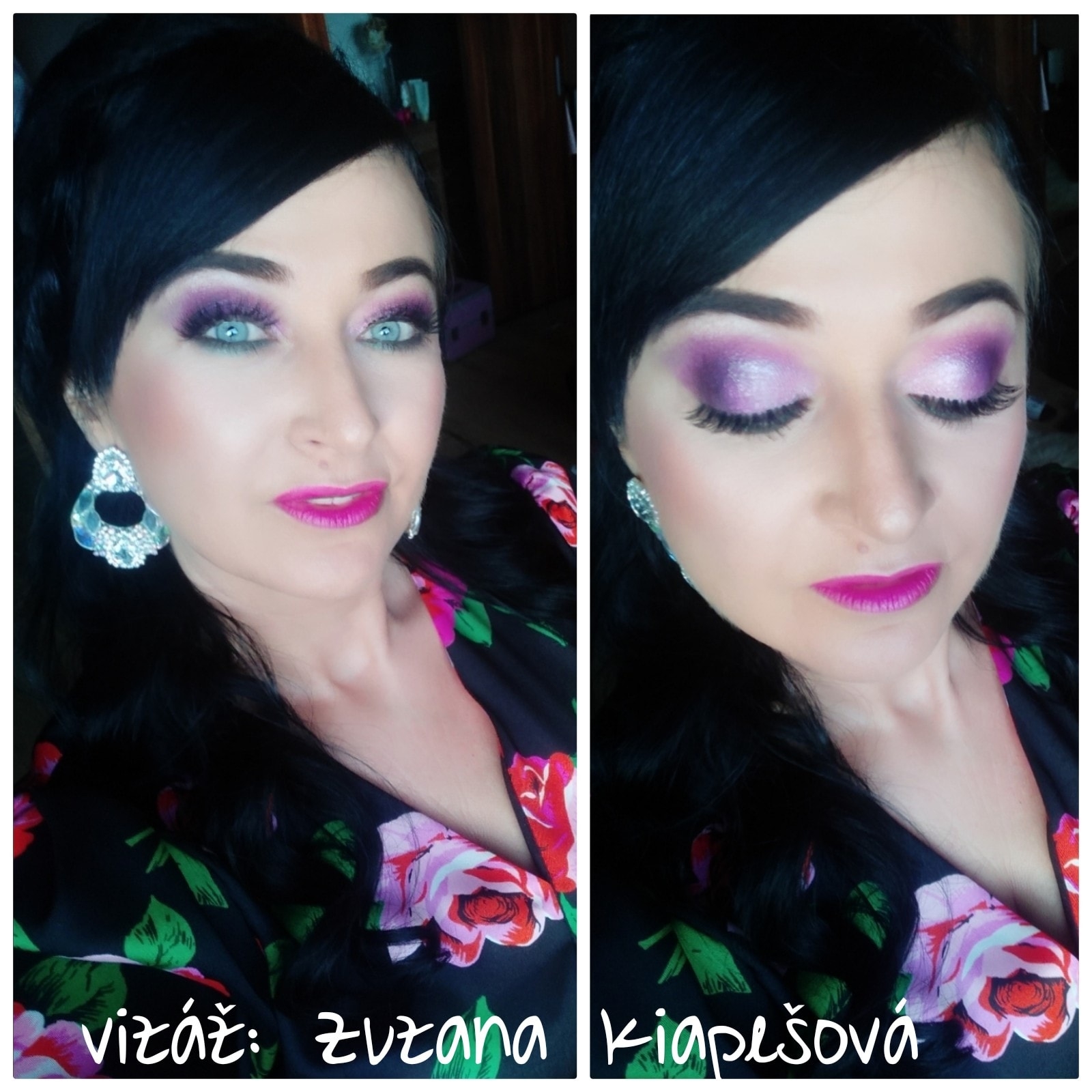 Dnešní parádní focení 😍 Makeup a účes je má práce ☺️ Kristýna Palečková ...