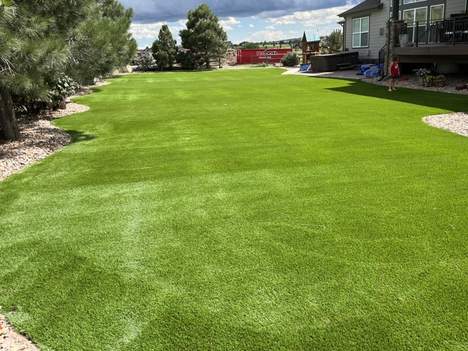 Go Turf - Another large yard completed this week out in...