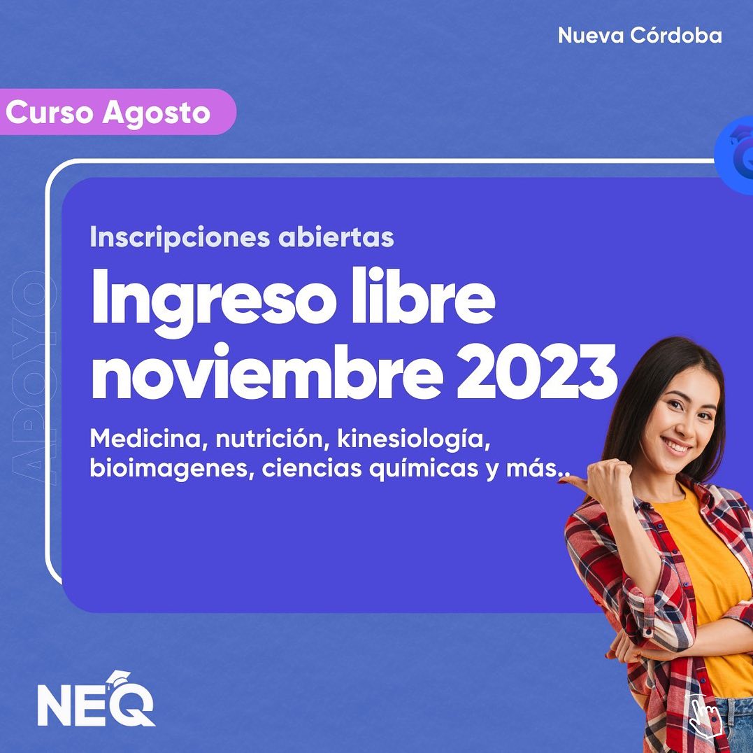 👉¿Sabías que si rendiste libre... - NEQ Academia de Enseñanza