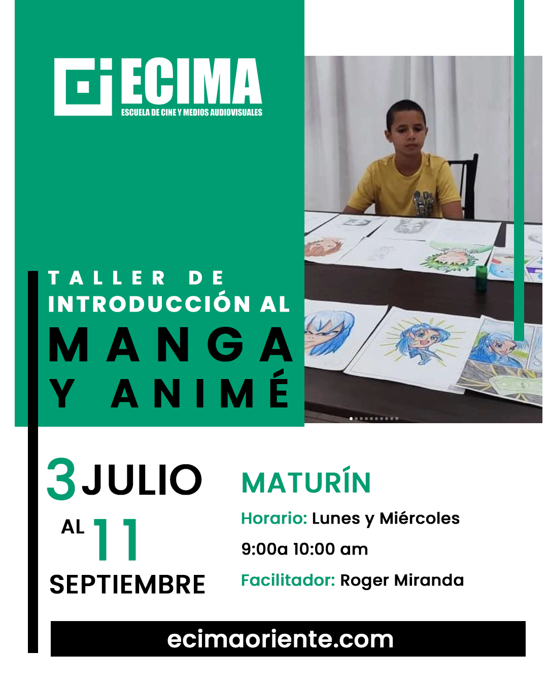 Ecima Oriente - Ideal para vacaciones traemos el Taller de...