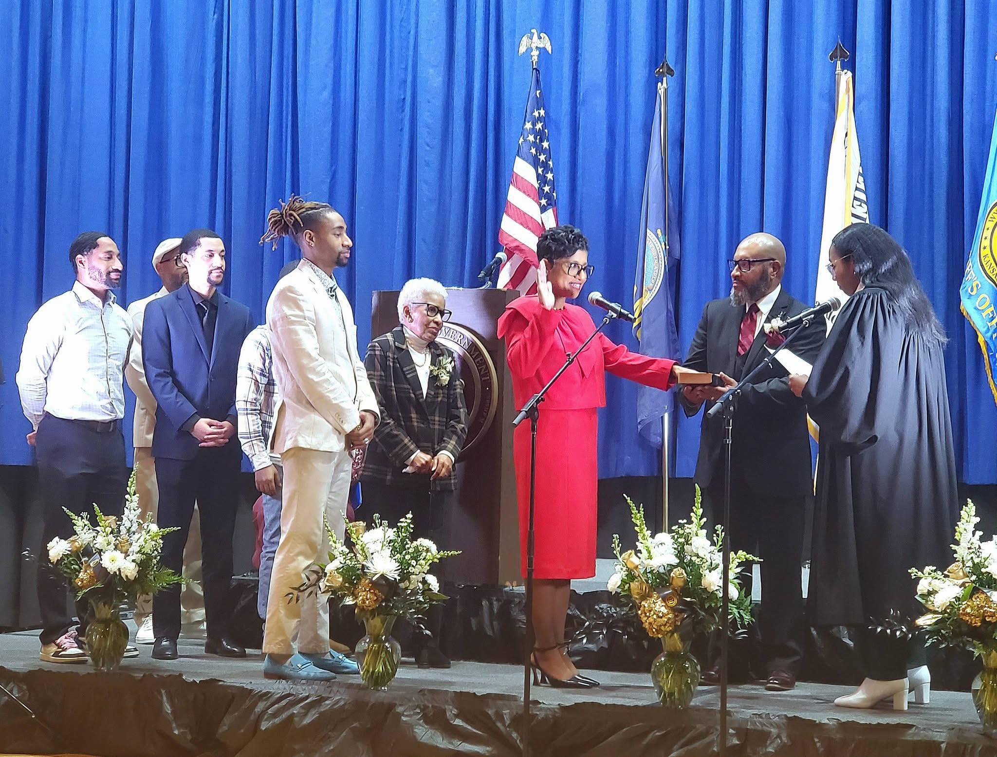 Tarrence - Swearing In Ceremony (Oath of Office) As of yesterday ...