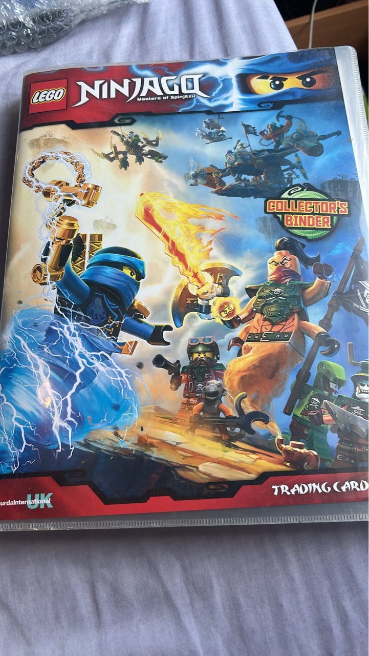 lego card binder 850598 Chima Game Toys it includes a stencil and 10 sticker sheets Digged out my complete series