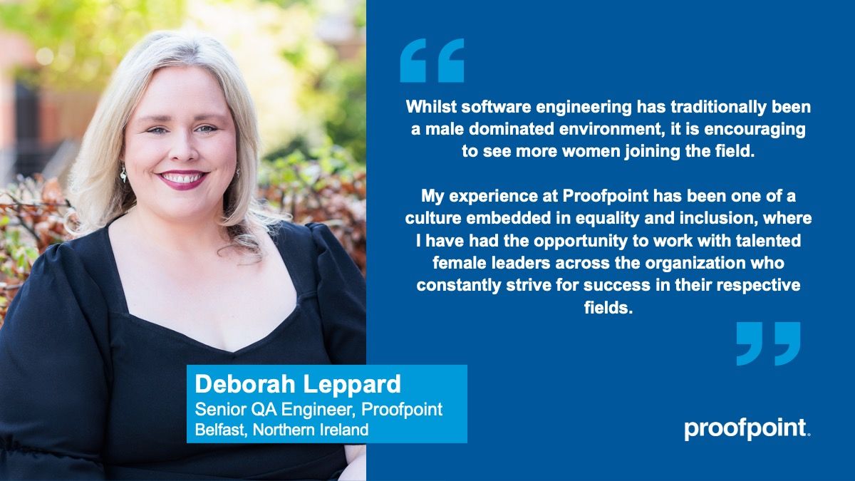 Proofpoint - Happy International Women in Engineering Day! 🎉 Today, we ...
