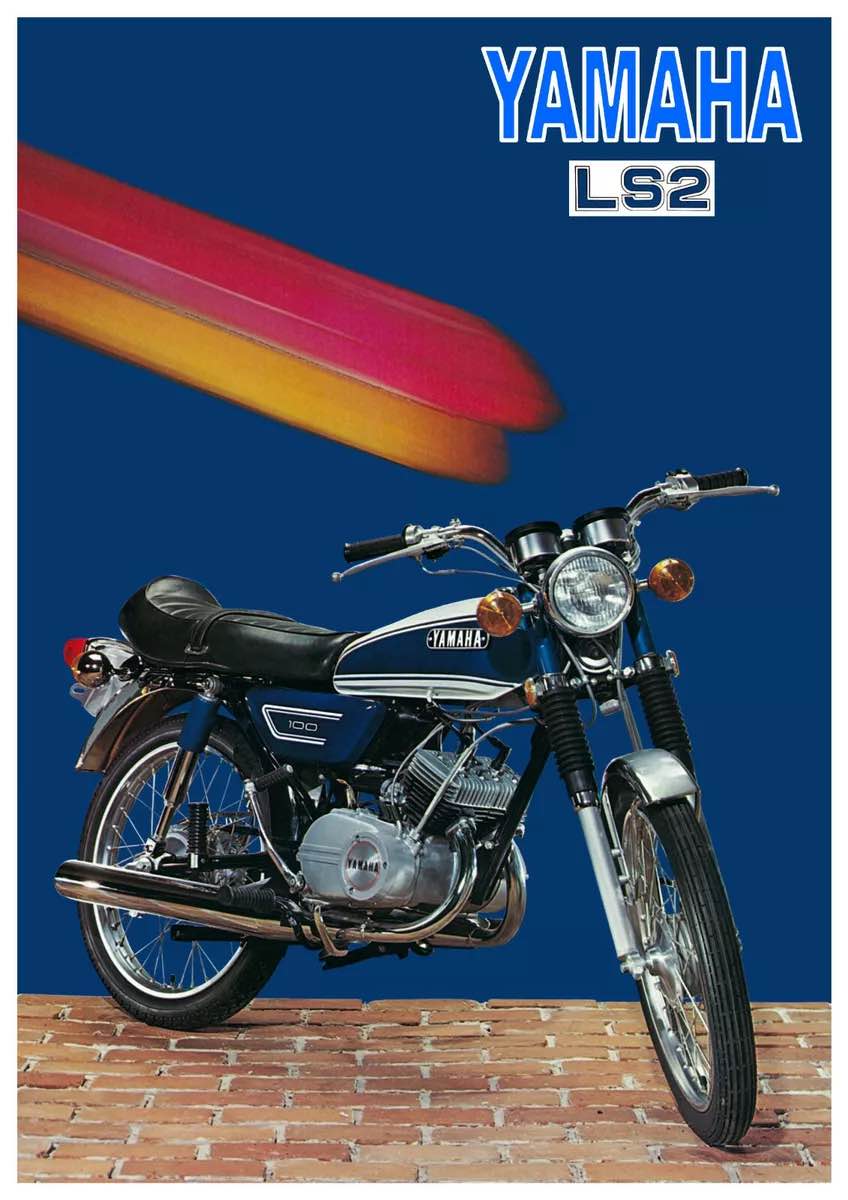 Yamaha 350 Rdlc 4lo Pièces Yamaha LS2 100 De 1972 - Supports Phares ...