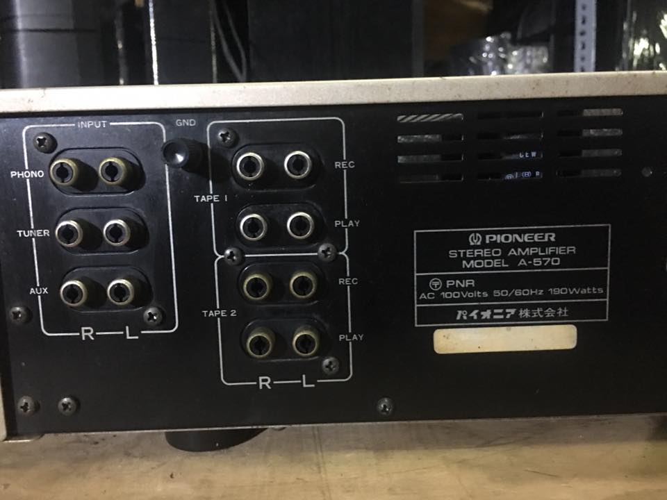 Pioneer a570 made in Japan 190w 75$