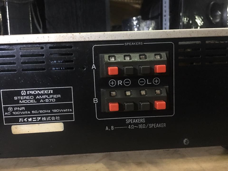 Pioneer a570 made in Japan 190w 75$