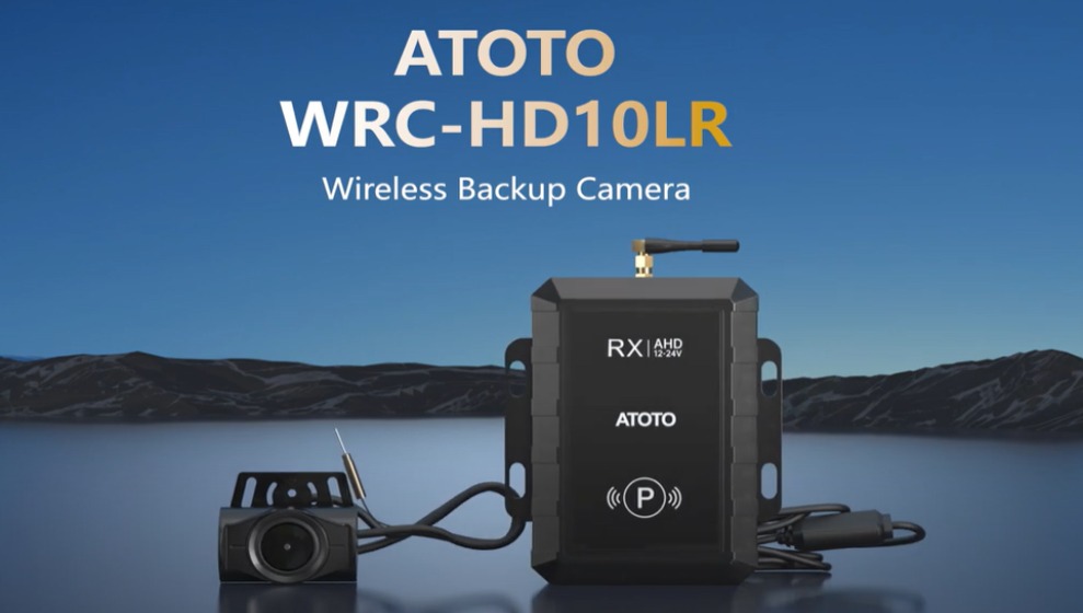 車 ATOTO WRC-HD10LR ワイヤレス リアカメラ