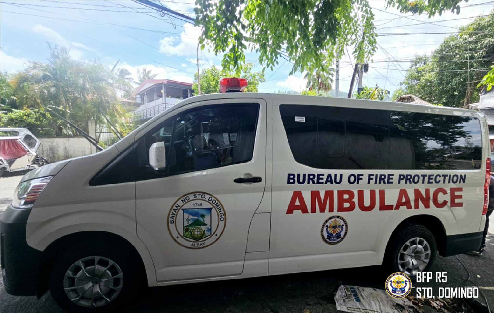 BFP R5 Sto.... - BFP R5 Sto. Domingo Fire Station-Albay