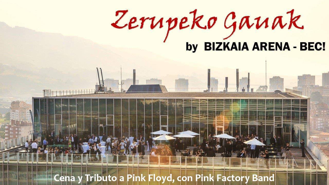 Cena y Tributo a Pink Floyd, con Pink Factory Band