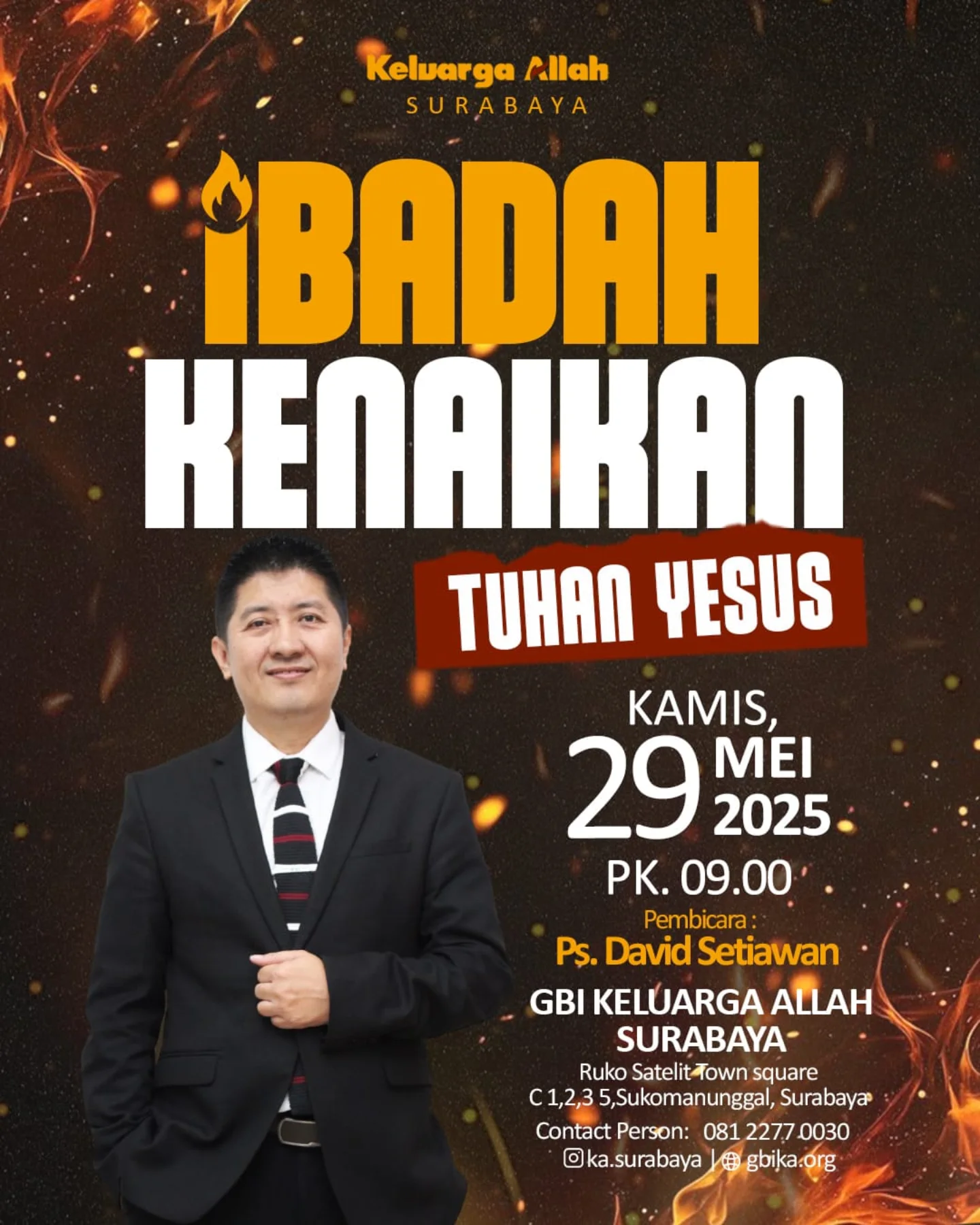 GBI - KEMENANGAN BAGI YANG DIURAPI-NYA Ibadah Kenaikan Tuhan Yesus ...