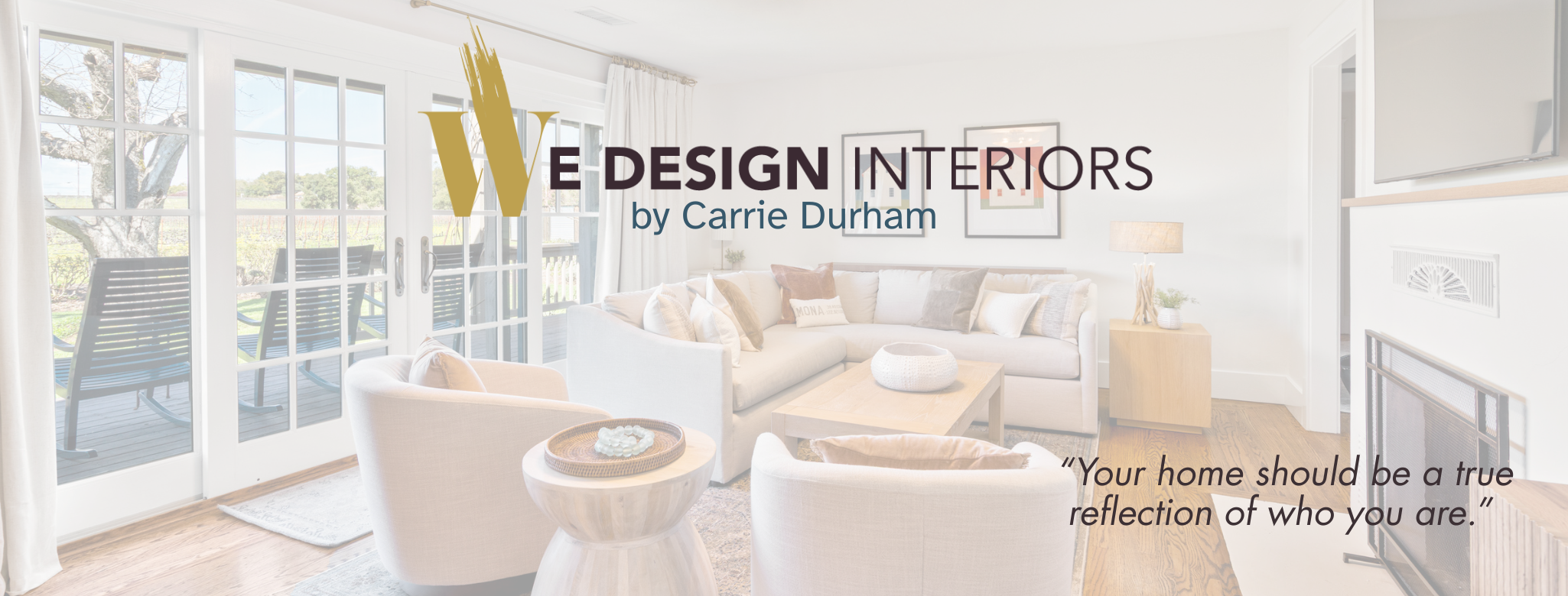 We Design Interiors by Carrie Durham | Fairfax CA