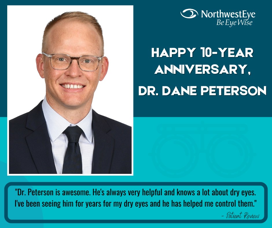 Northwest Eye - Congratulations to Dr. Dane Peterson, who... | Facebook