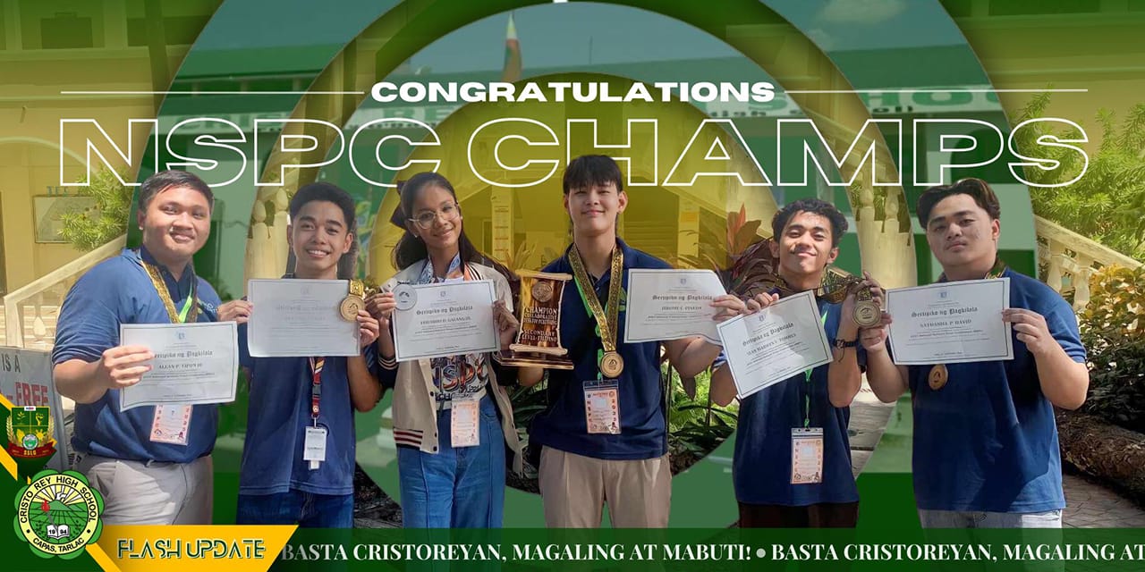JUST IN: CRISTO REY HIGH SCHOOL STUDENTS EMANATE JOURNALISTIC PROWESS ...