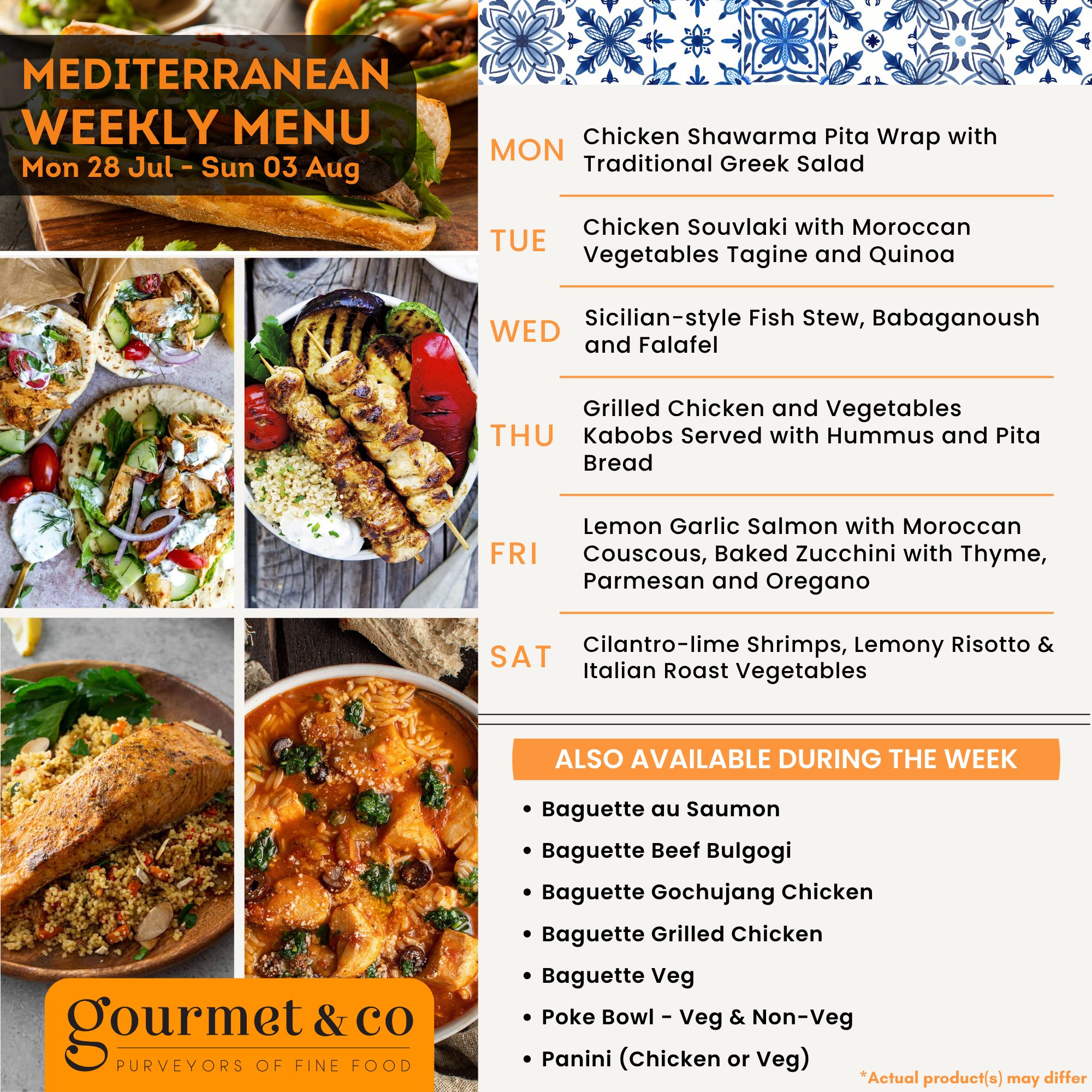 Gourmet - 🍽️ Your #WeeklyMenu is ready. And this time, we’re going full ...