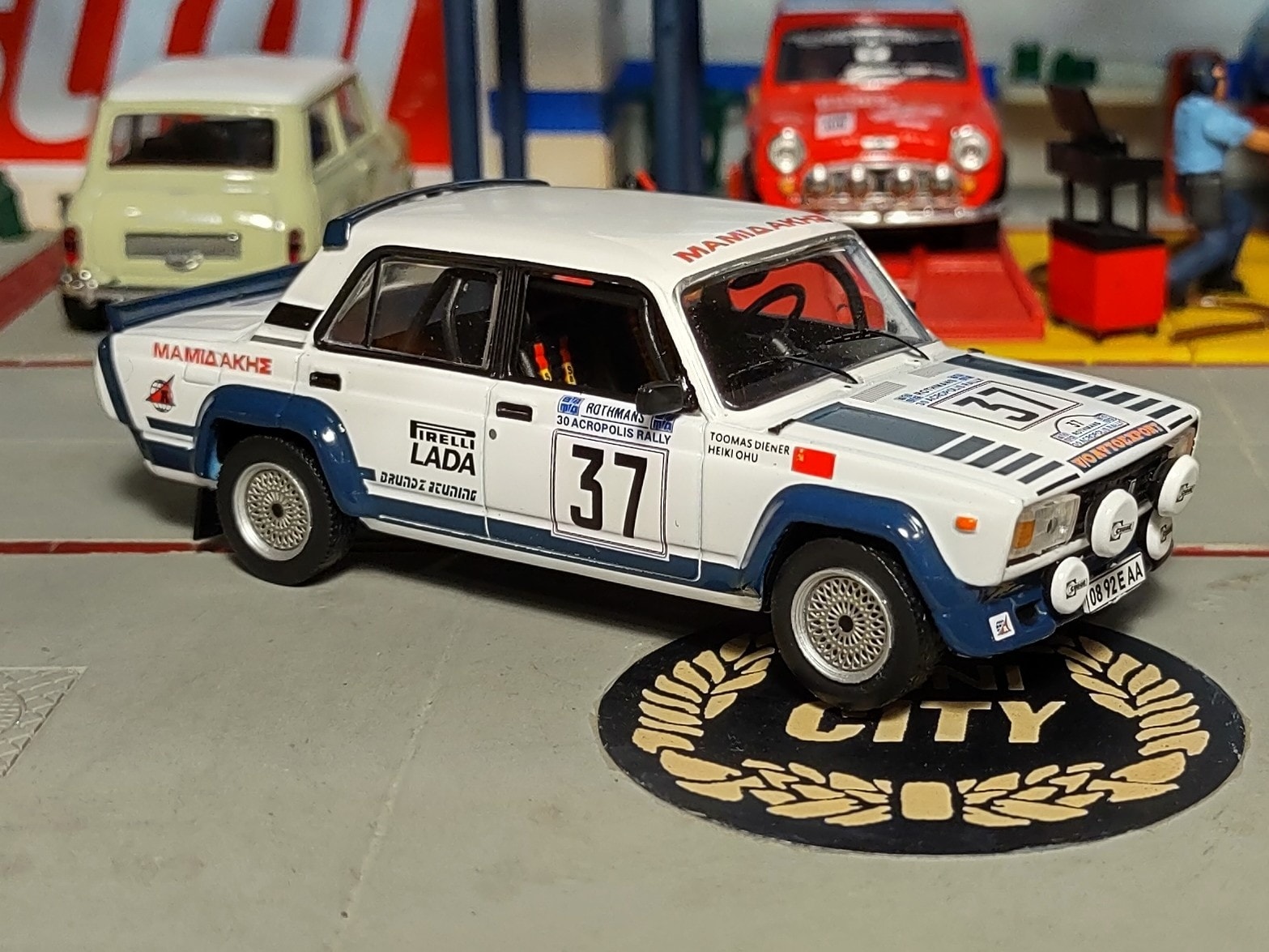 Acropolis Rally 1983 R.Stohl /K.Mödlhammer Lada VAZ 2105 VFTS 12th