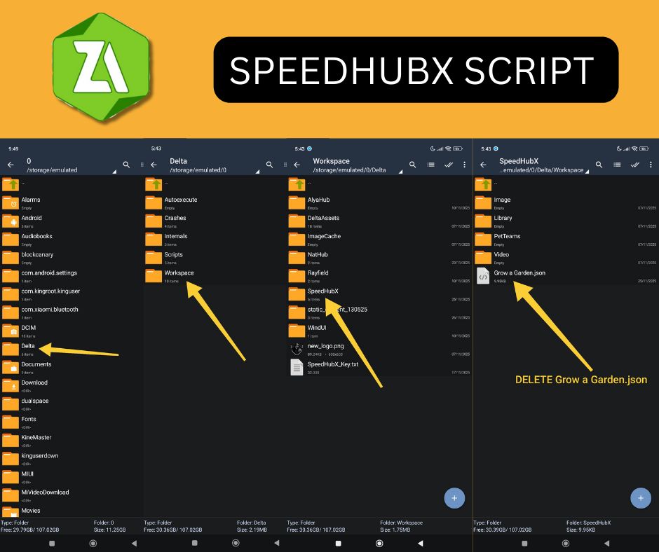 Delta - Ayaw ma execute ng speedhub script? DL Zarchiever sundin niyo ...