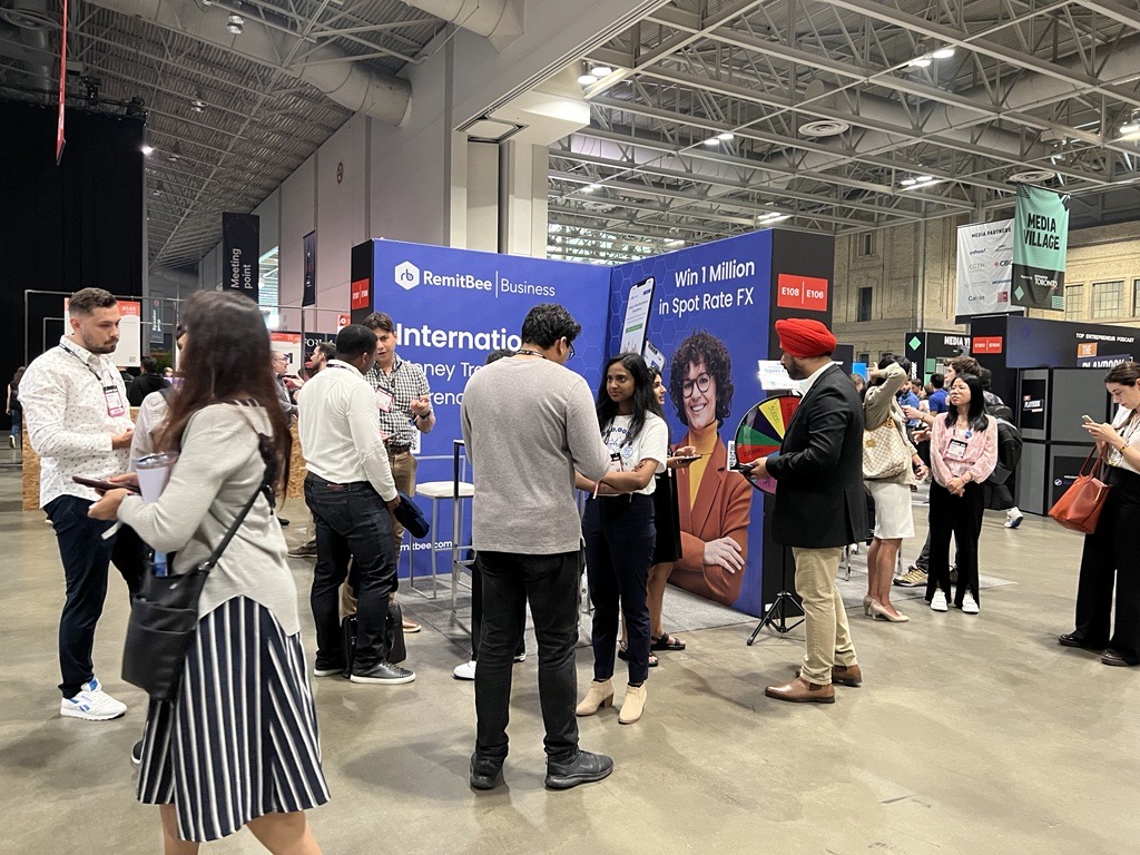RemitBee - Check out the busy bees at booth E108! 🐝 Make... | Facebook