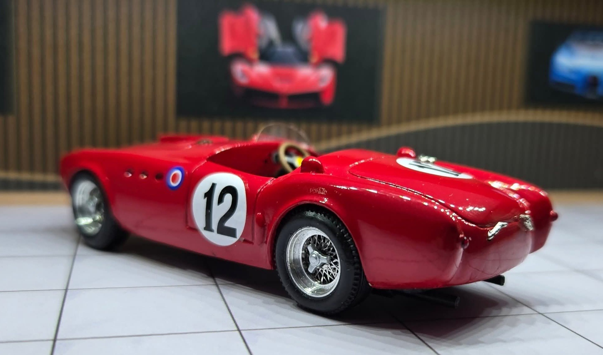TOP MODEL COLLECTION 1954 Ferrari 250 Mille Miglia 1/43 Made In