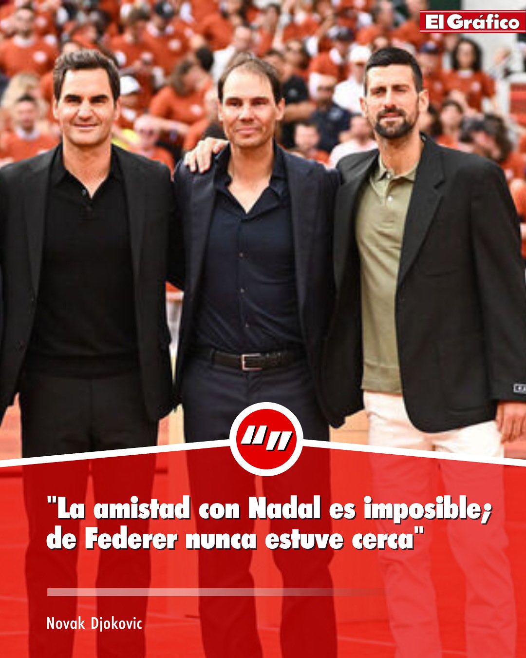 Rafa - COLLEAGUES YES, FRIENDS NO 🎾 Novak Djokovic revealed he never ...
