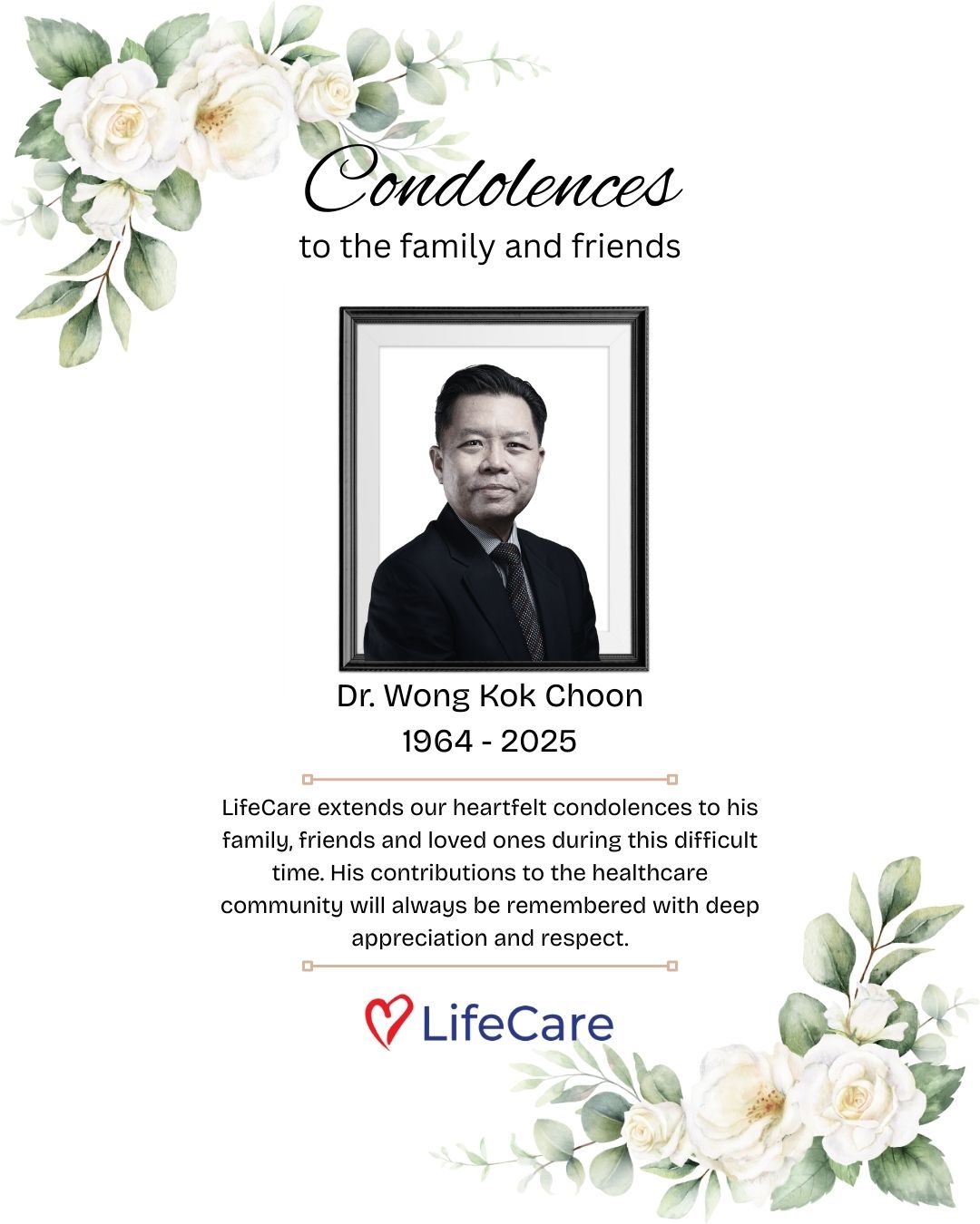 In Loving Memory of... - LifeCare Diagnostic Health Centre | Facebook