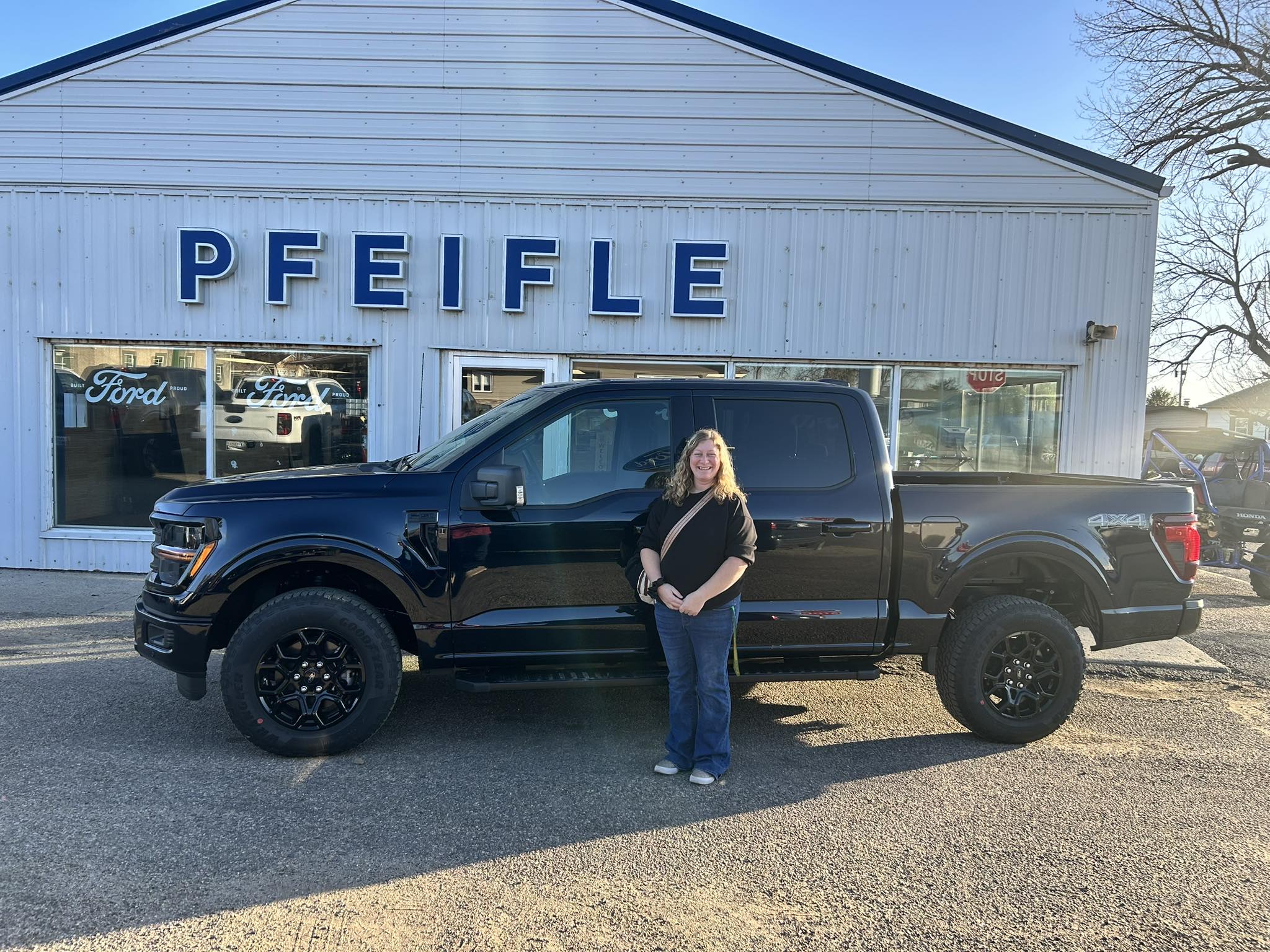 Pfeifle - Cheyenne taking delivery of her 2025 Ford F-150! She had a ...