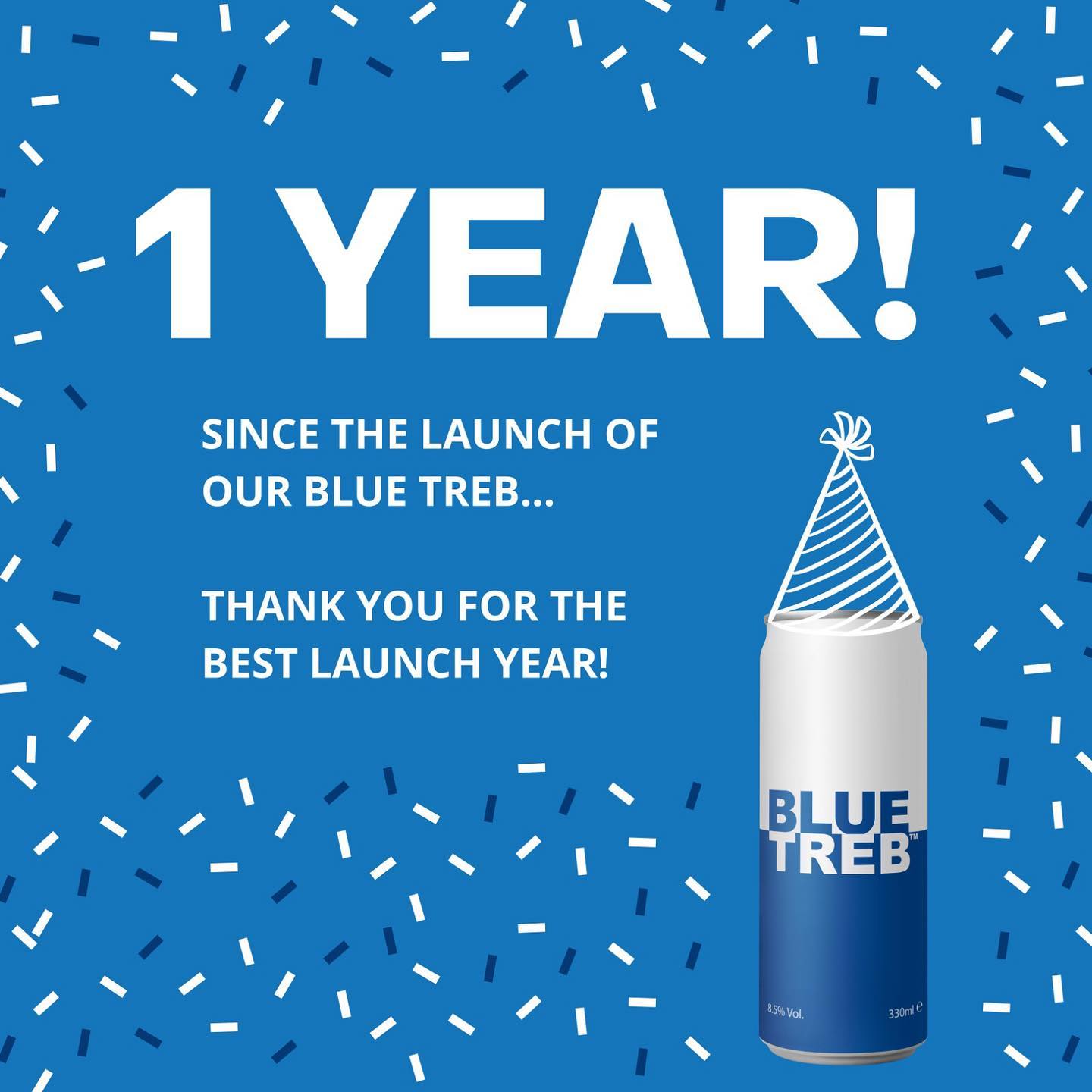 Treb UK - 🥳🥳🥳 One whole year of BLUE TREBs - we have...