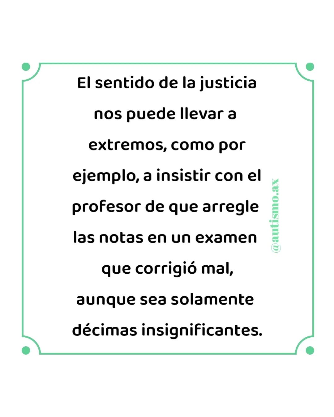 autismo.ax - #autismo El sentido de la justicia en el... | Facebook
