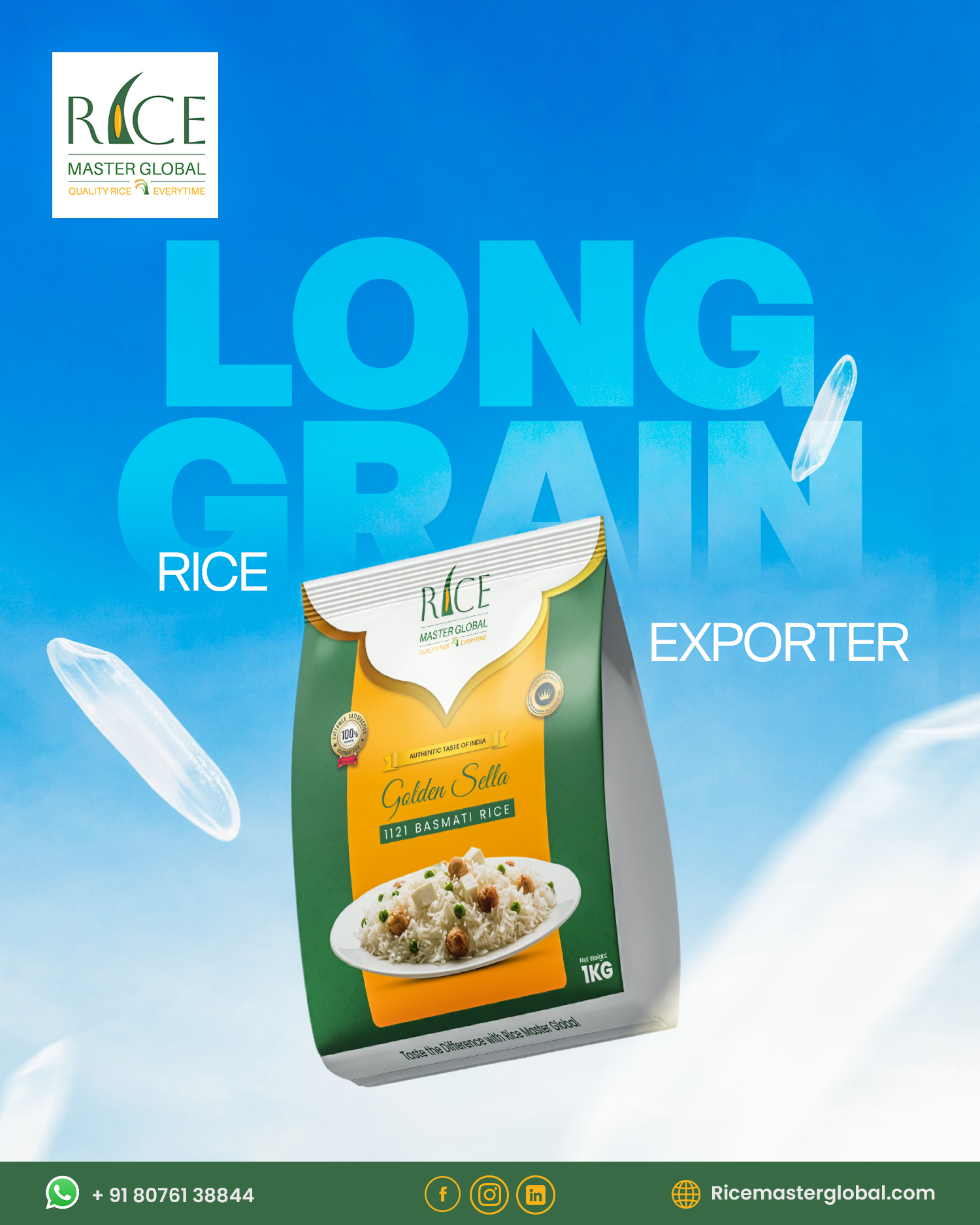 Rice - Grains of perfection, trusted worldwide – Rice Master Global ...