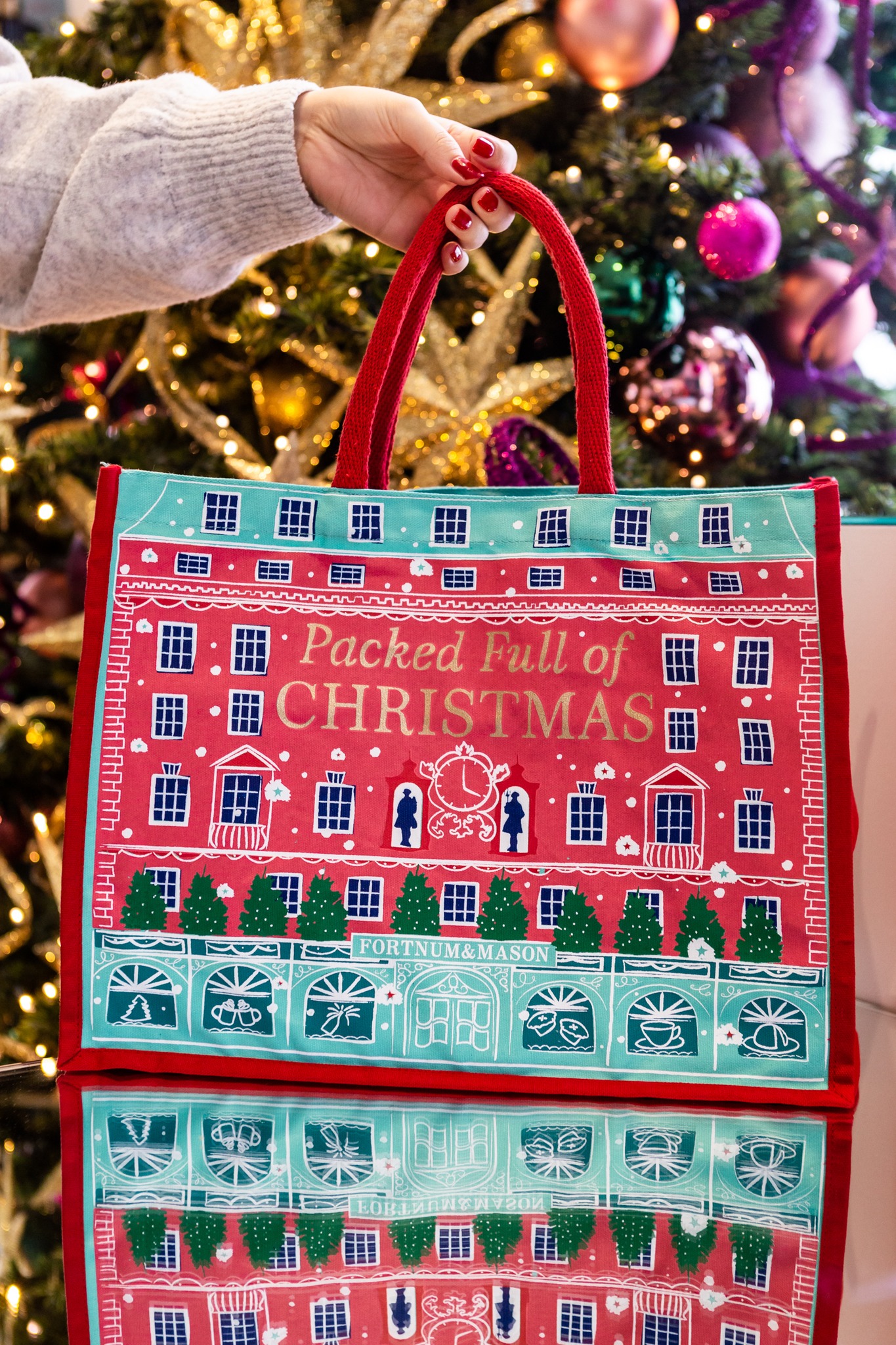 Featuring the festive façade of our Piccadilly home at 