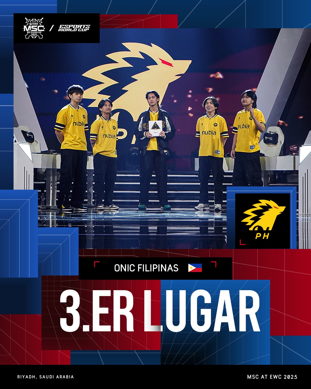 MLBB - 🥉 ¡Podio para los Campeones del Mundo! ONIC PH 🇵🇭 se queda con ...