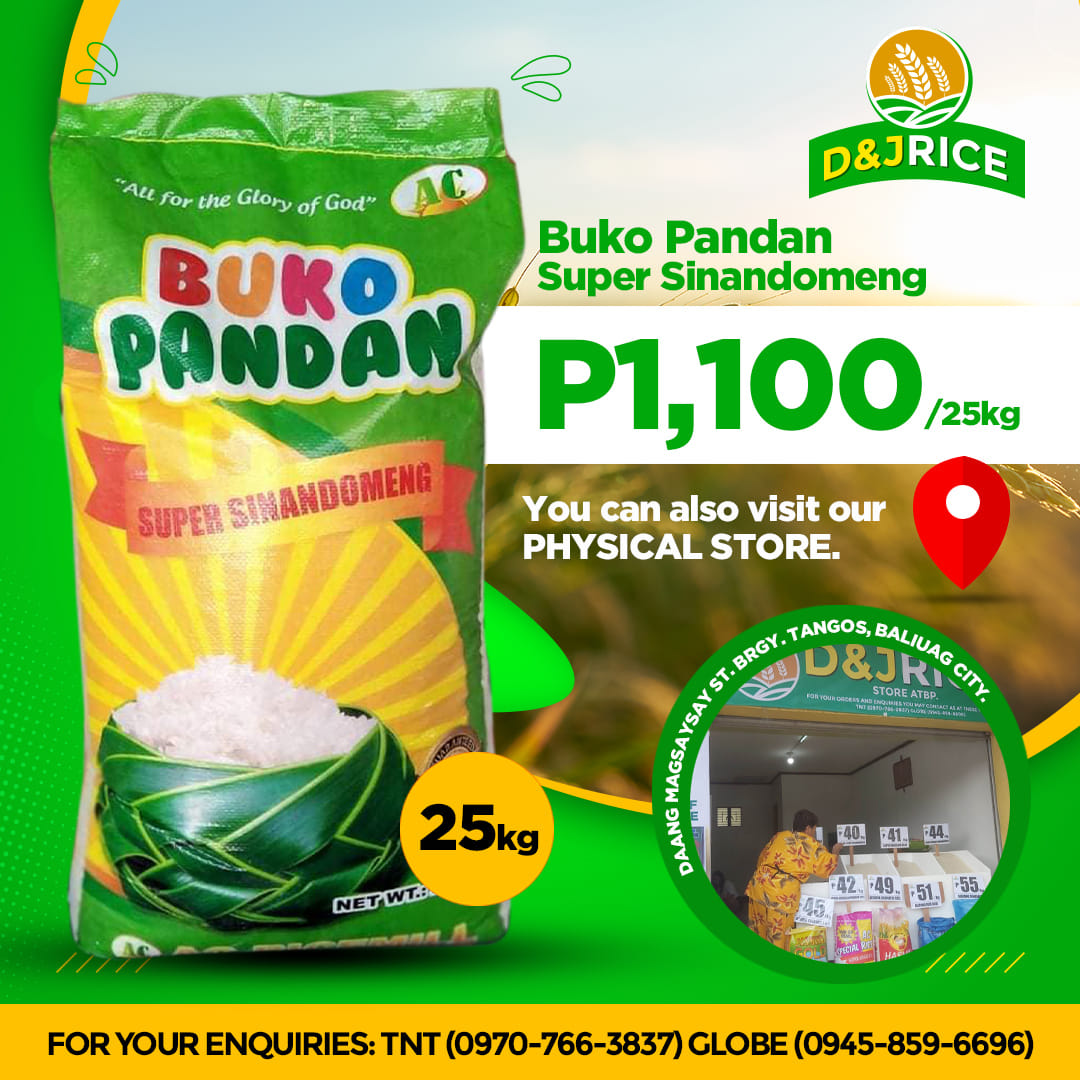📣‼️ BUKO PANDAN RICE 25kg ‼️📣... - D&J Rice Store ATBP | Facebook