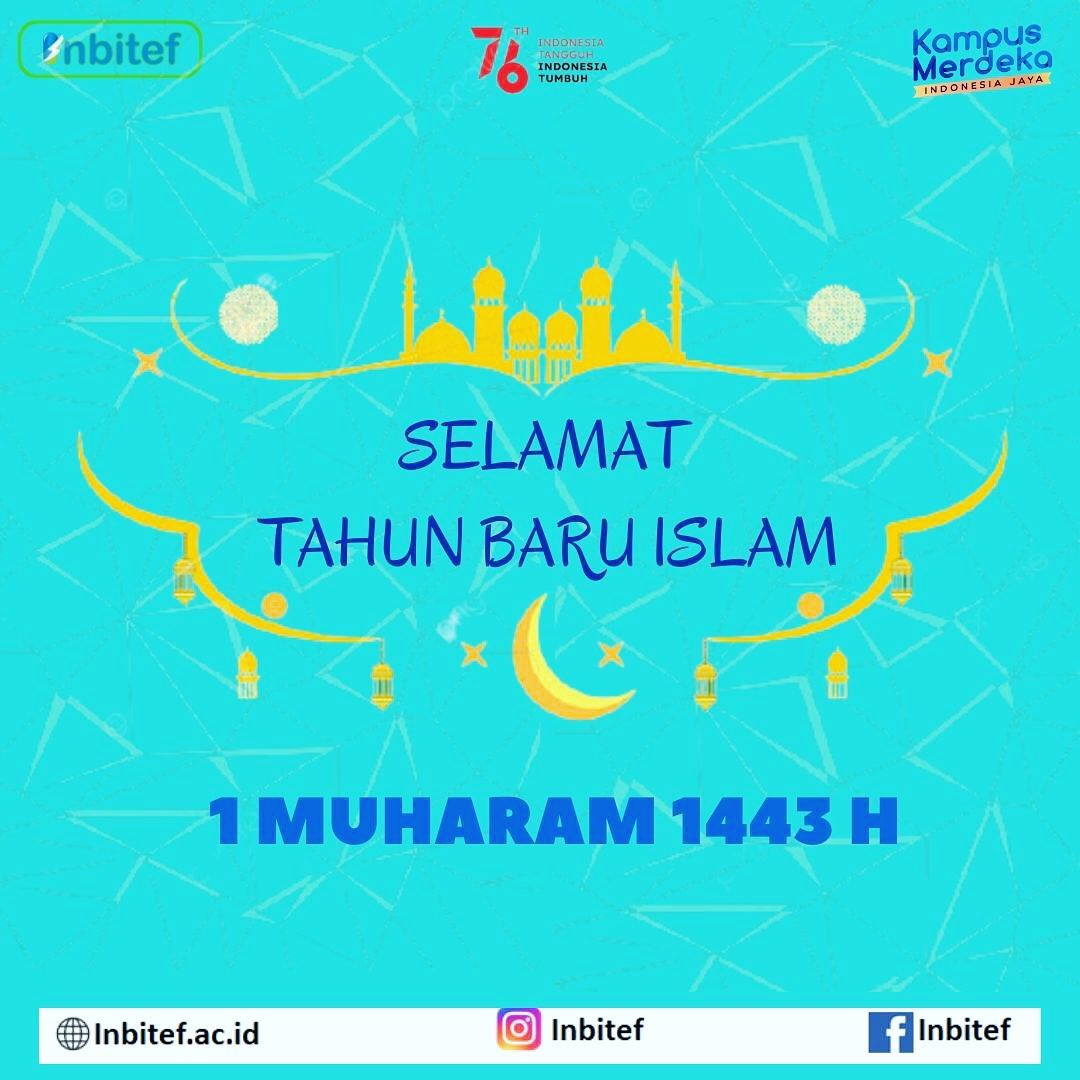 Inbitef - Inbitef mengucapkan Selamat Tahun Baru Islam, 1...