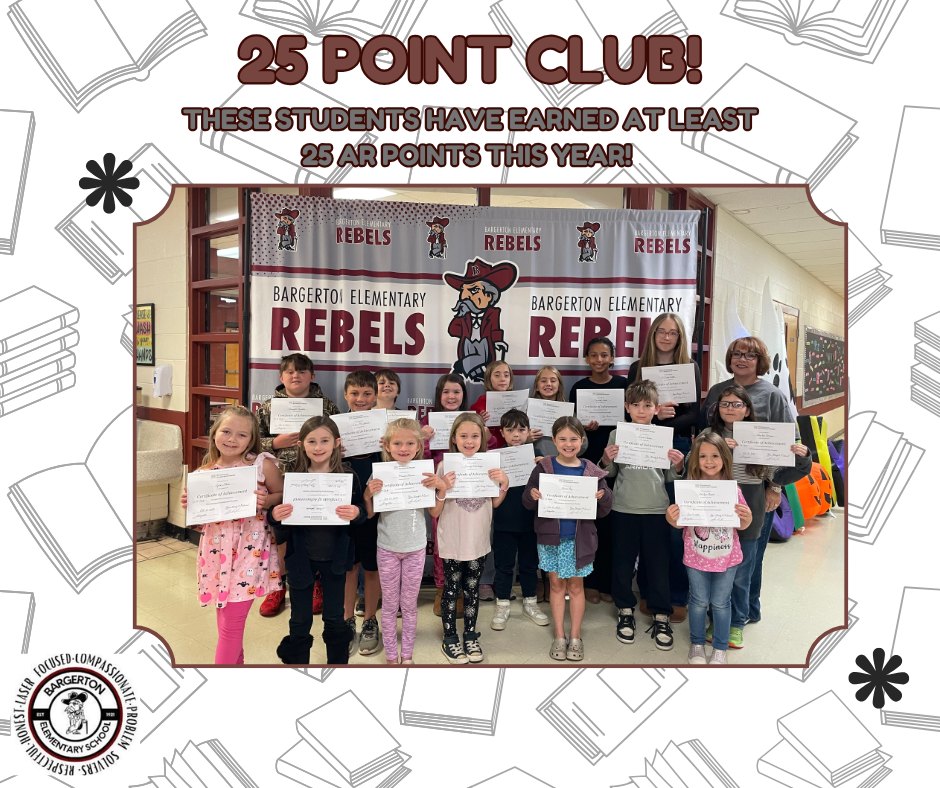 Bargerton - Our Rebel Readers are racking up the AR points! Help us ...