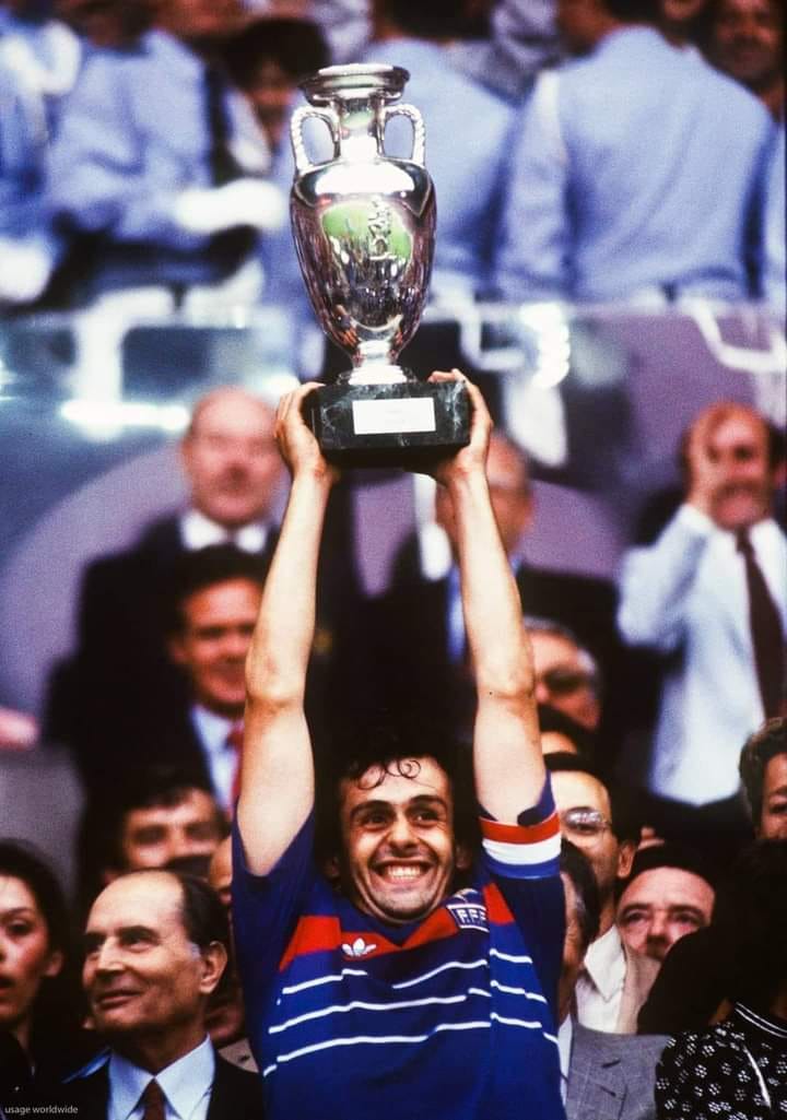 Michel Platini, champion d'Europe 1984👍⚽️