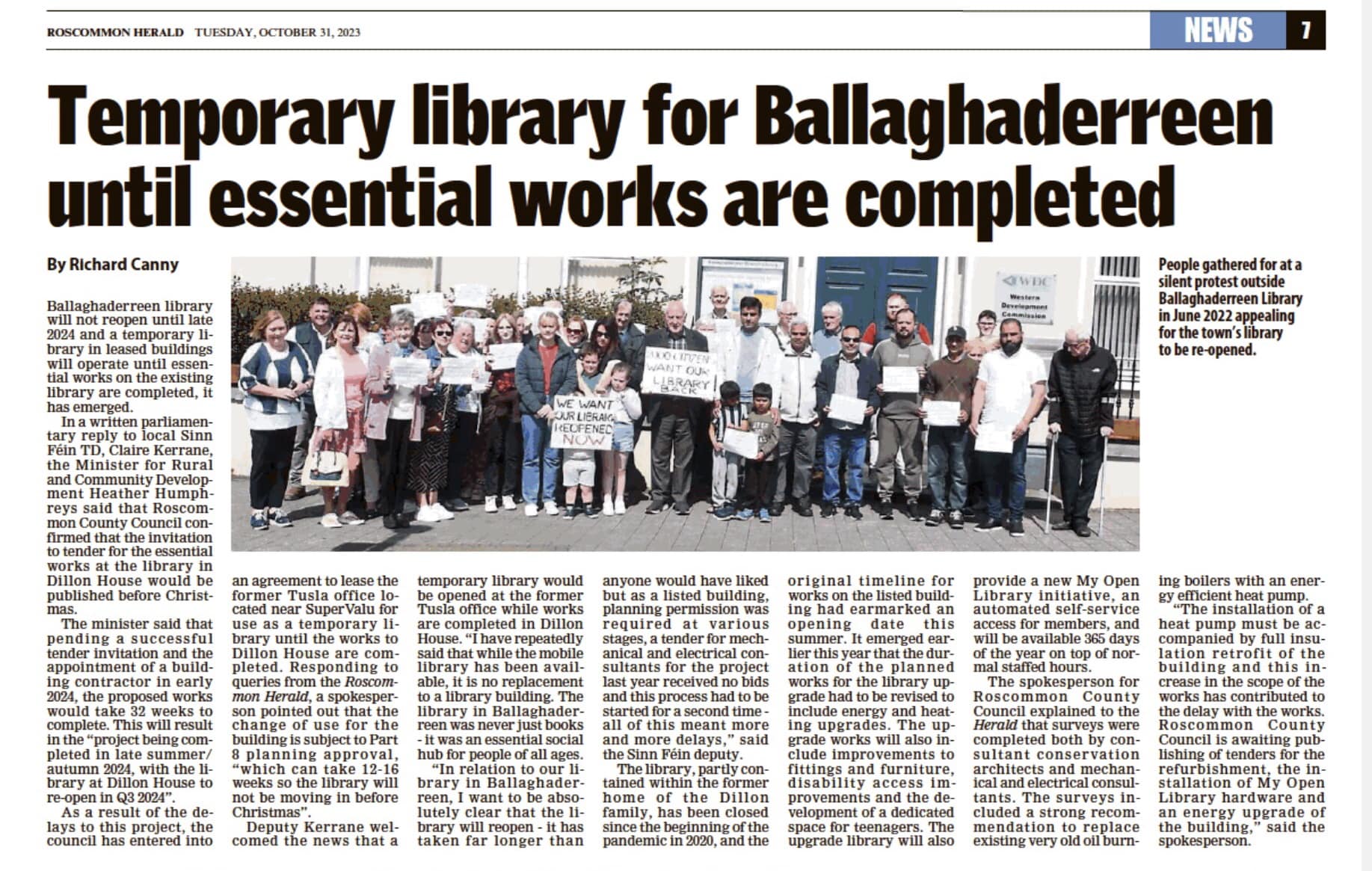Ballaghaderreen - Library news. | Facebook