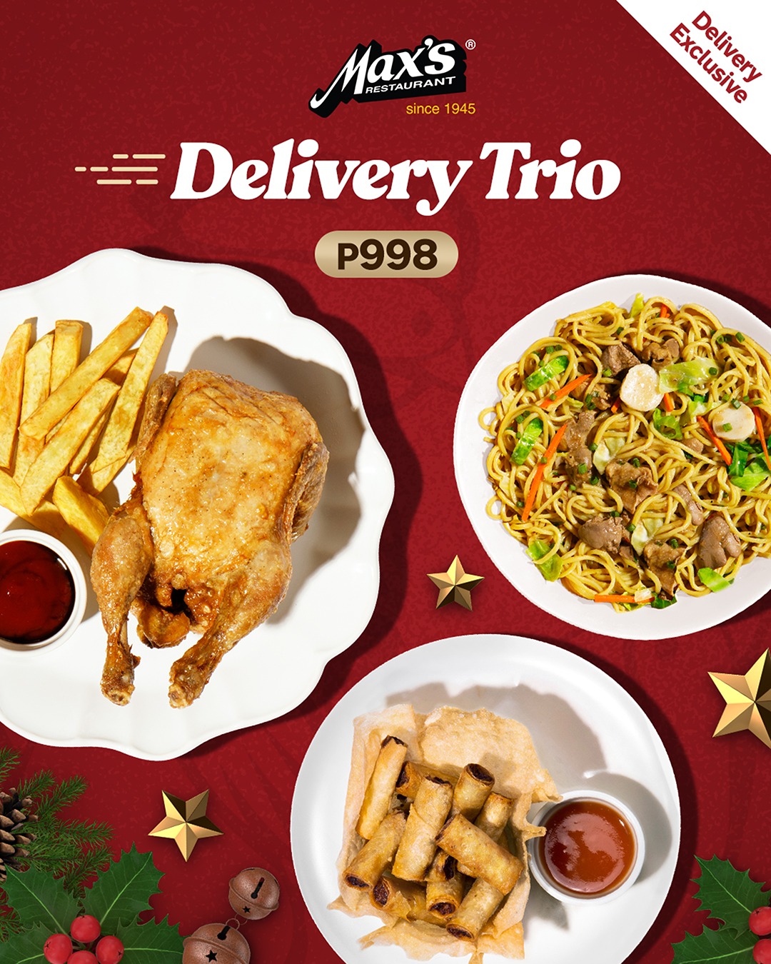 Mas nakakasaya at nakakabusog! 😁🍗 Get our new Chicken Meals now