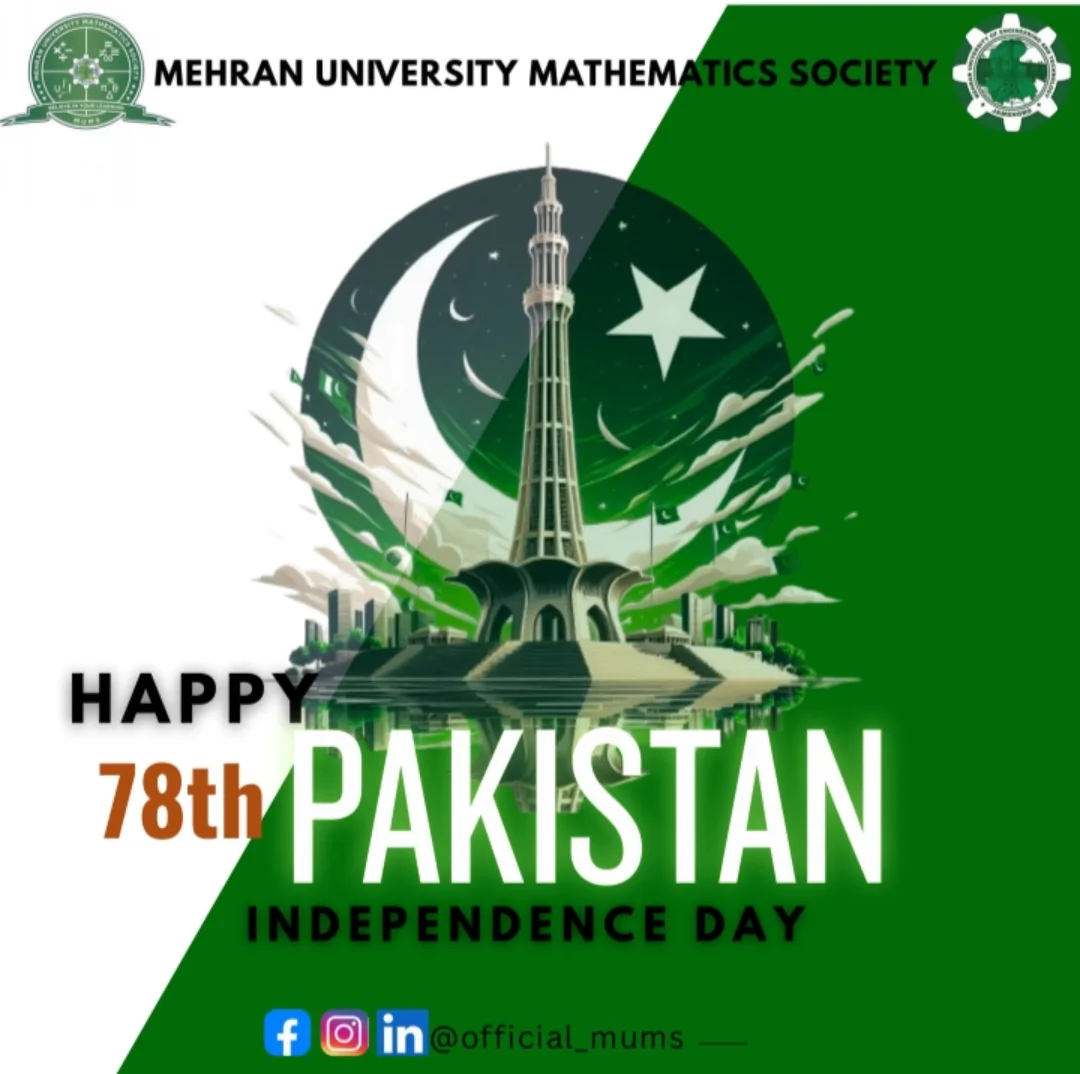 Mehran University Mathematics Society-MUMS | Jam Shoro